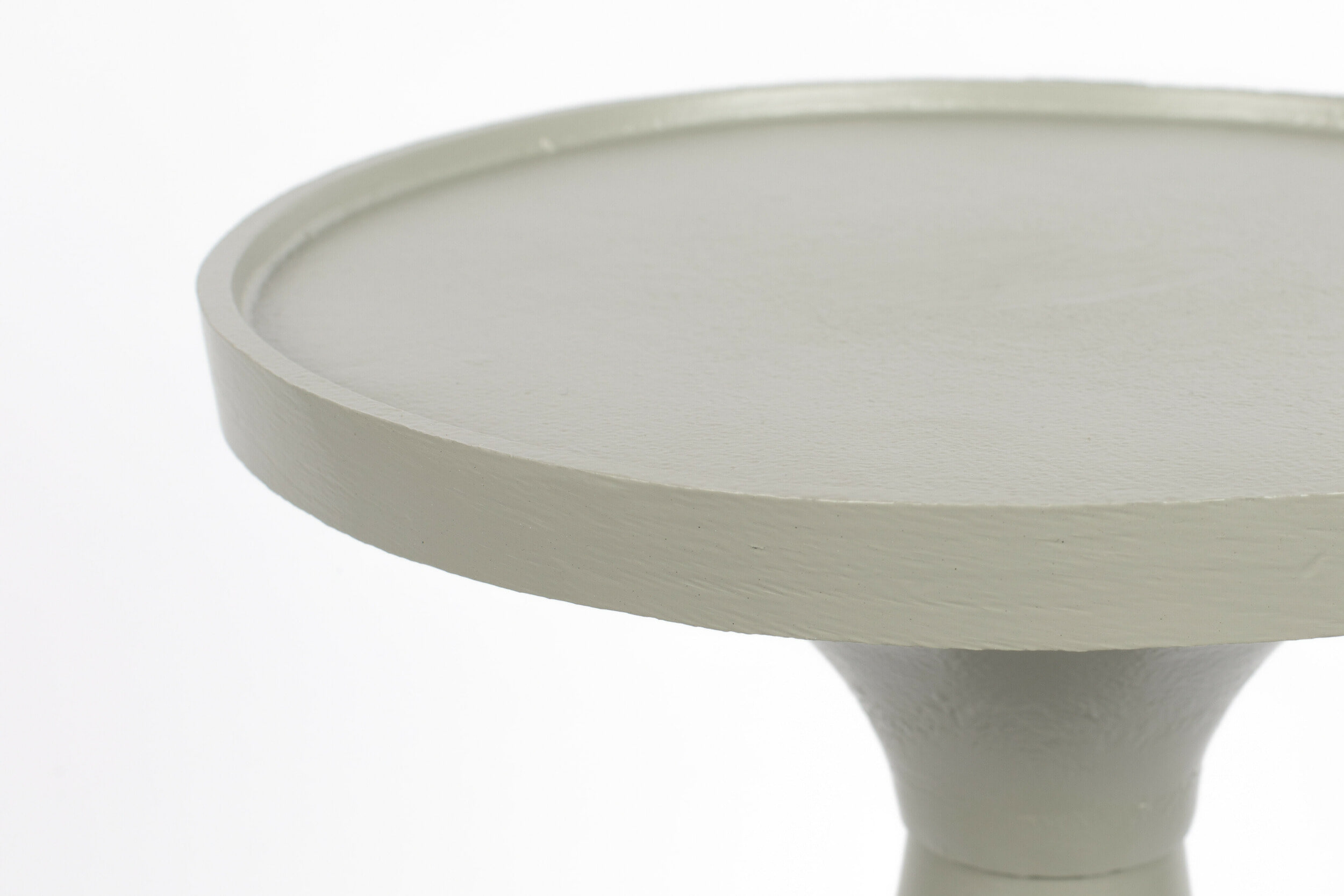 Zuiver Ronde Bijzettafel 'Floss' 28cm, kleur Grijs