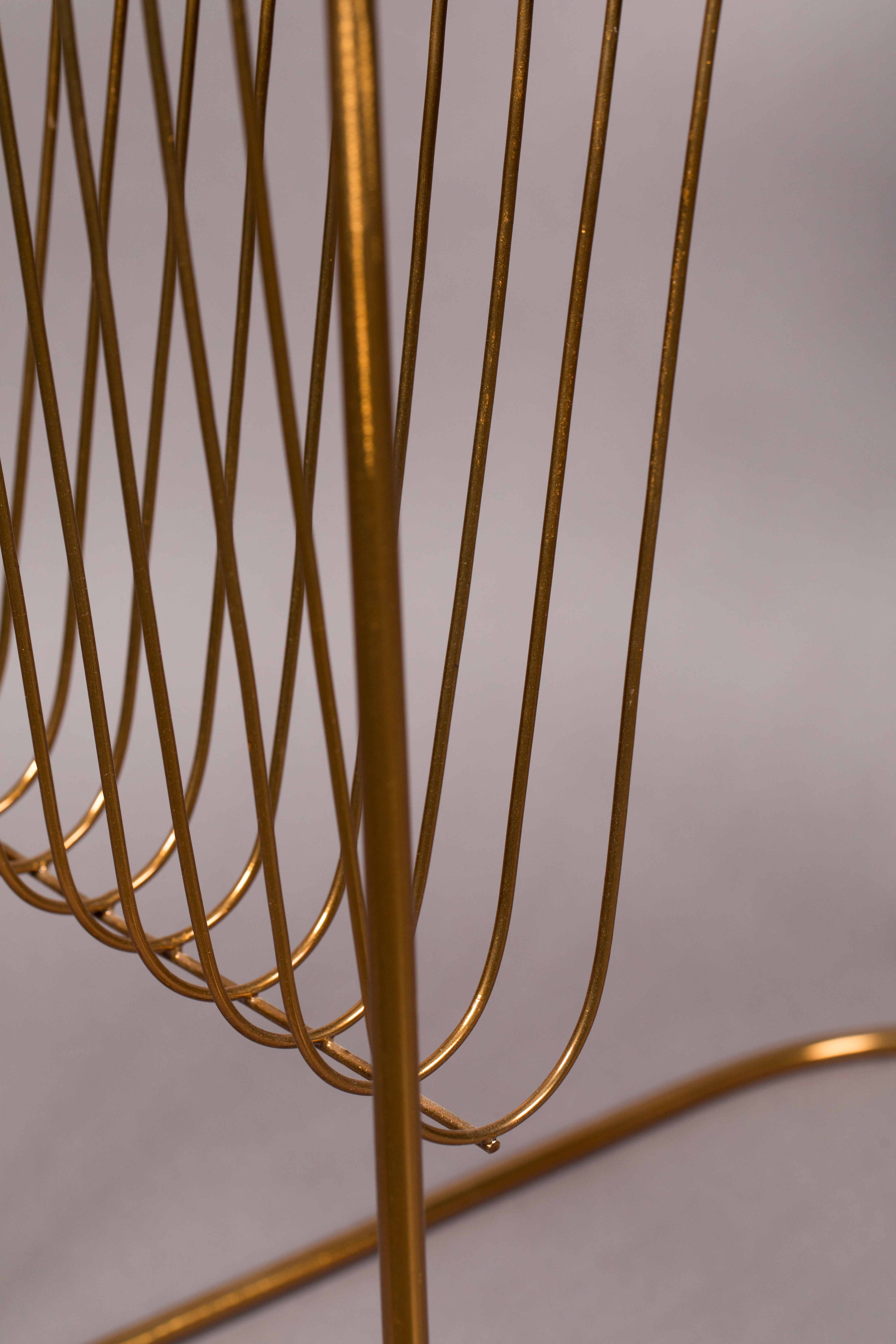 Dutchbone Bijzettafel 'Eileen' met tijdschriftenhouder