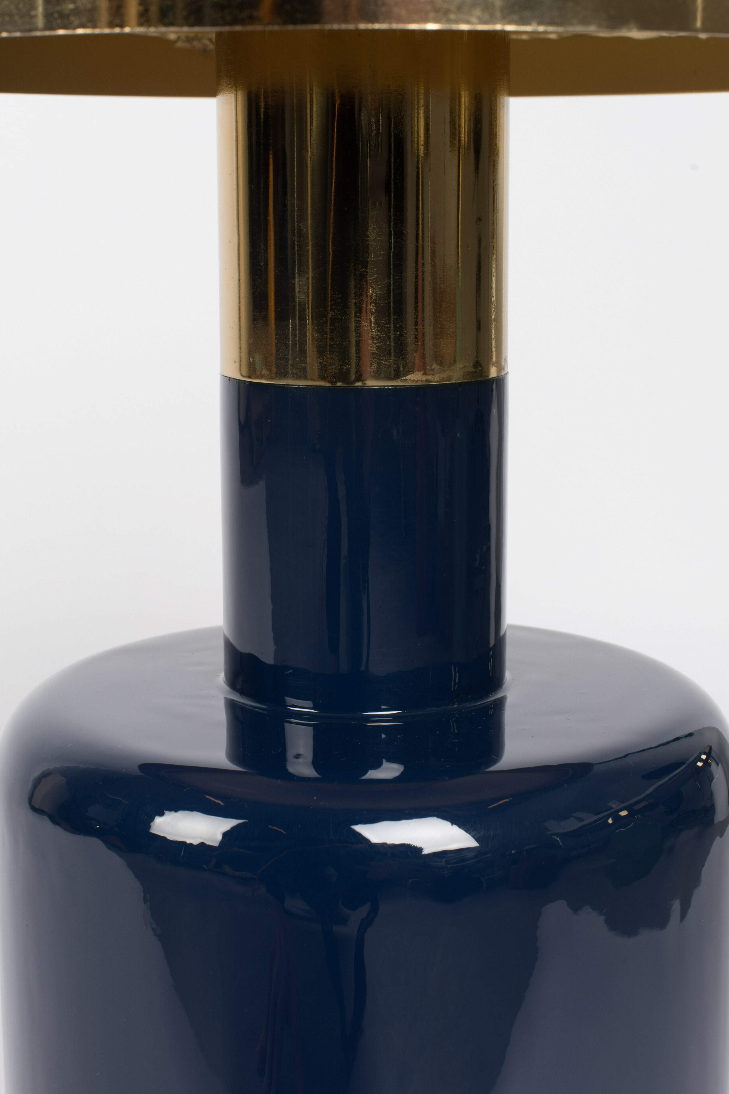 Zuiver Ronde Bijzettafel 'Glam' 36cm, kleur Blauw