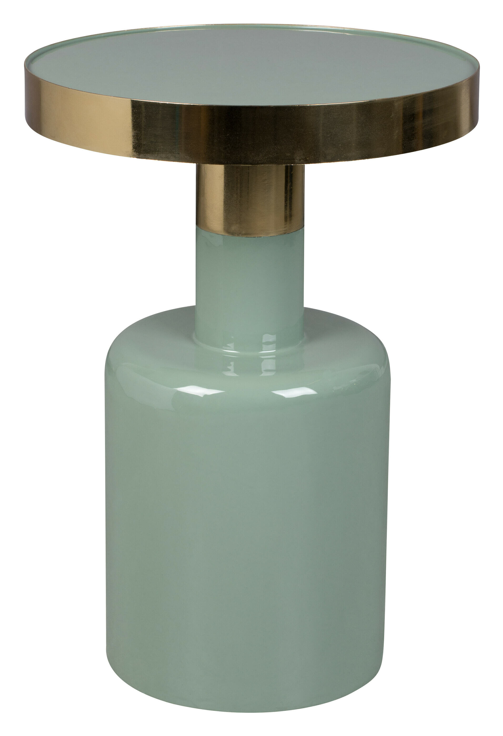 Zuiver Ronde Bijzettafel 'Glam' 36cm, kleur Groen