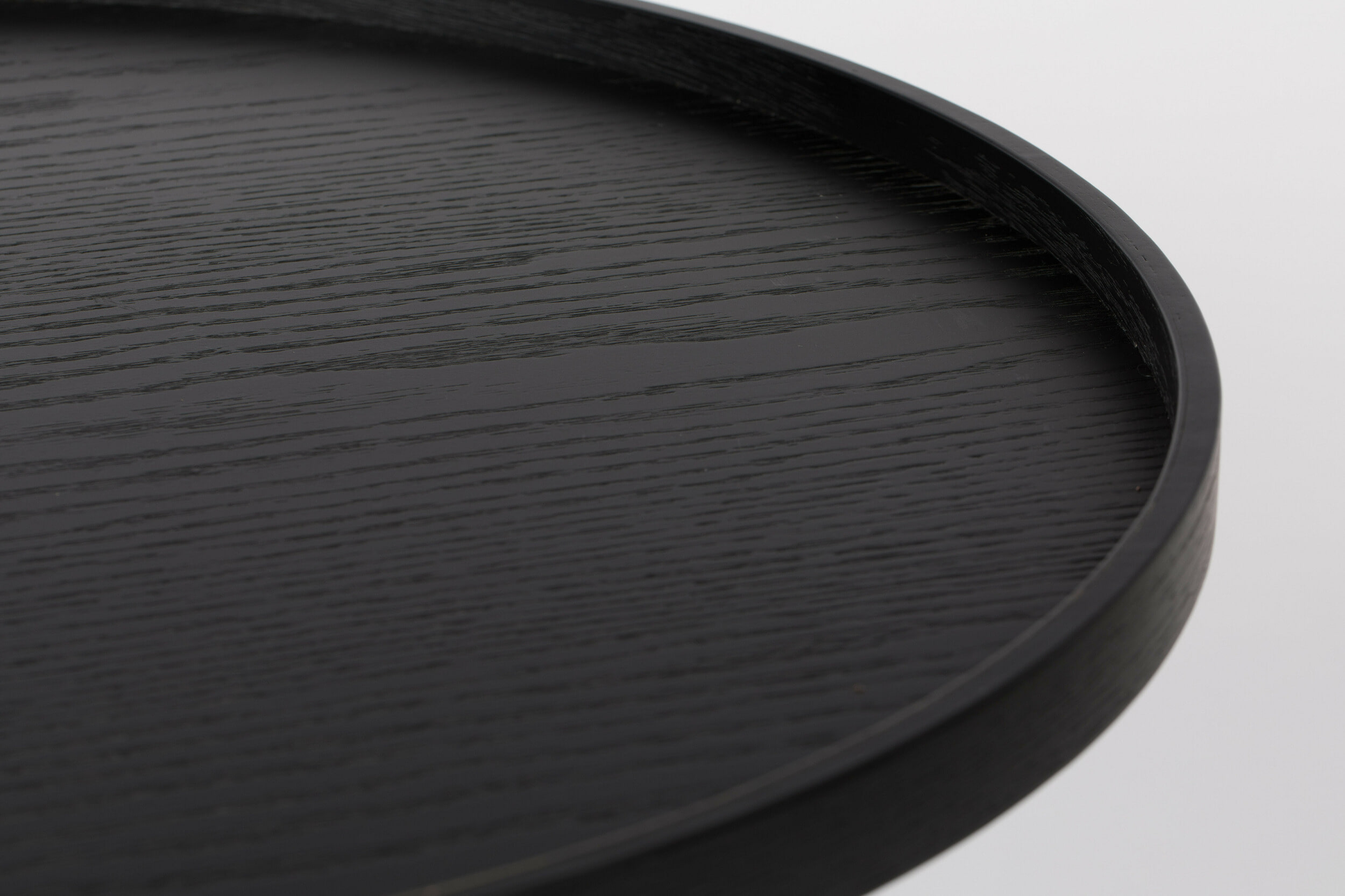 Zuiver Ronde Salontafel 'Jason' 69cm, kleur Zwart