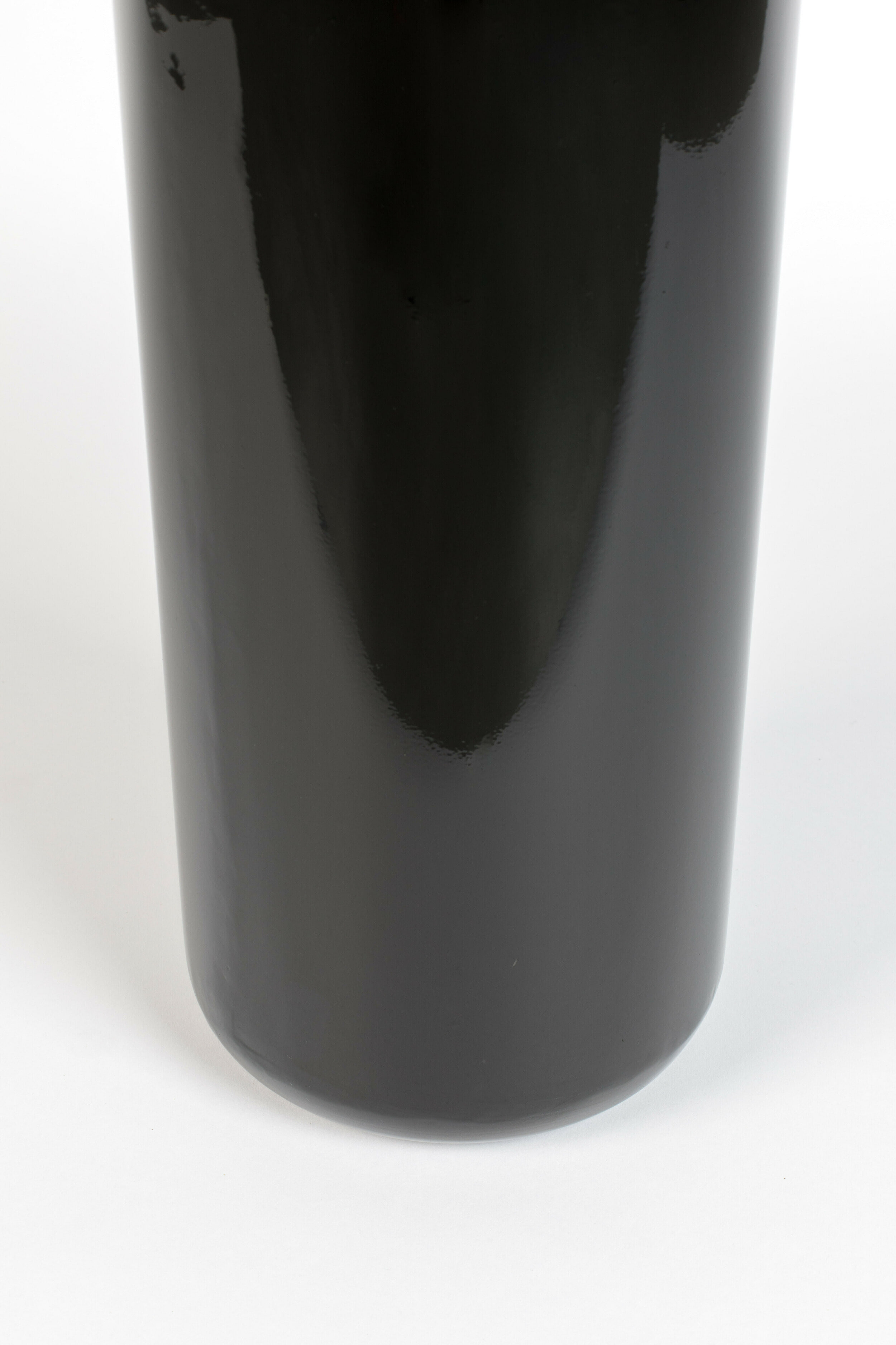 Zuiver Ronde Bijzettafel 'Shiny Bomb' 40cm, kleur Zwart