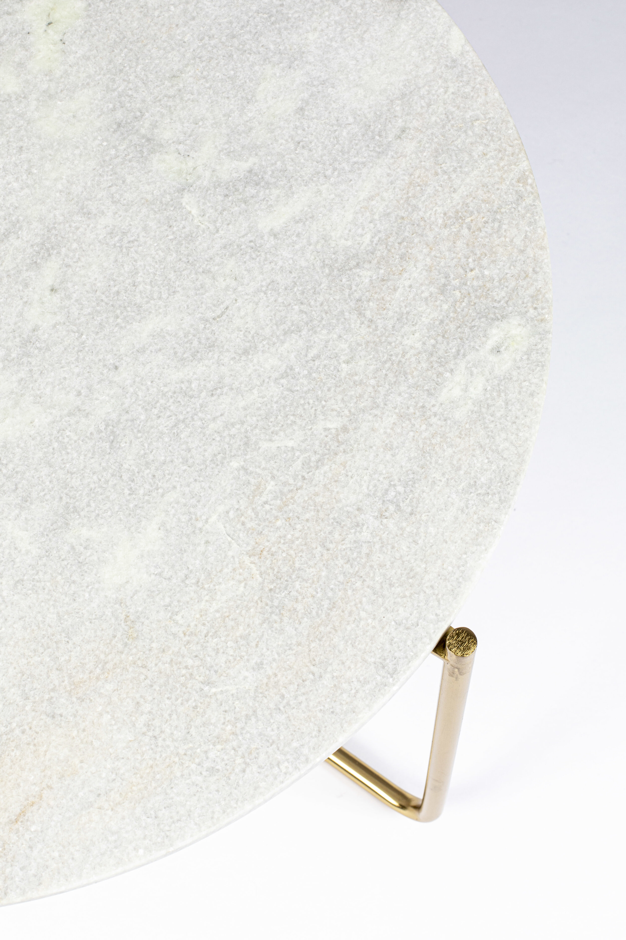 ZILT Salontafel 'Timpa' 70cm, wit marmer