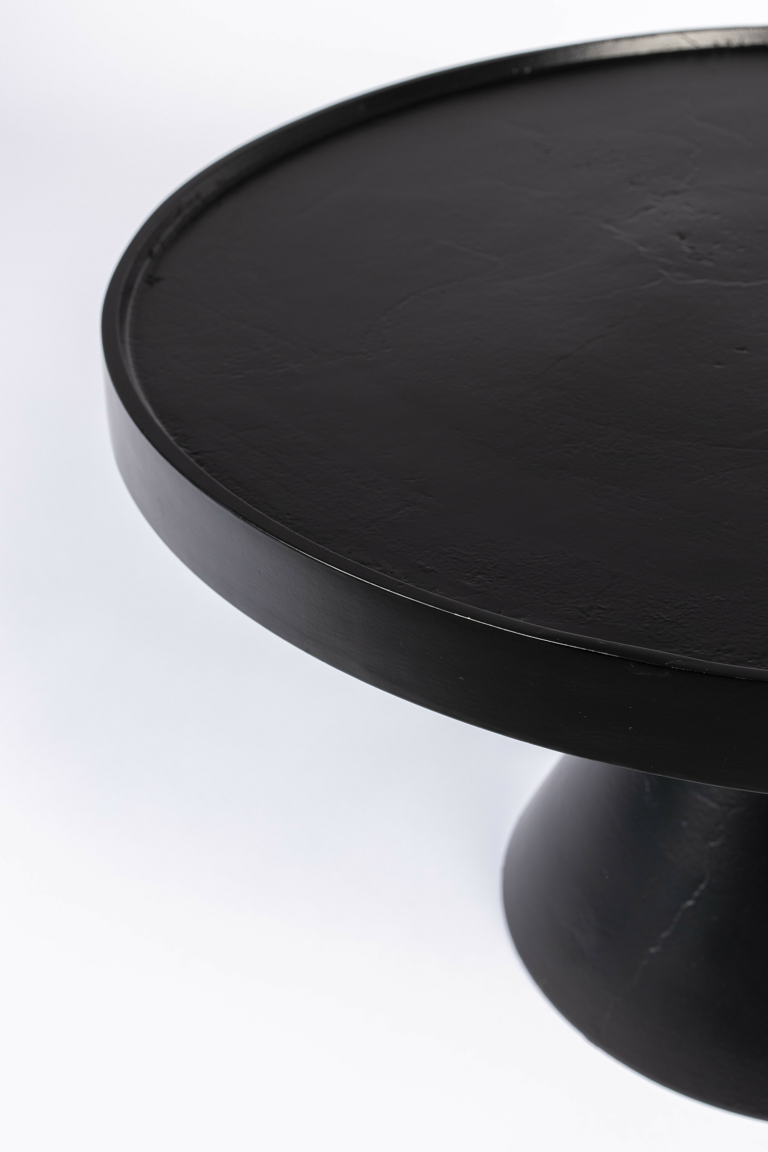 Zuiver Ronde Salontafel 'Floss' 60cm, kleur Zwart