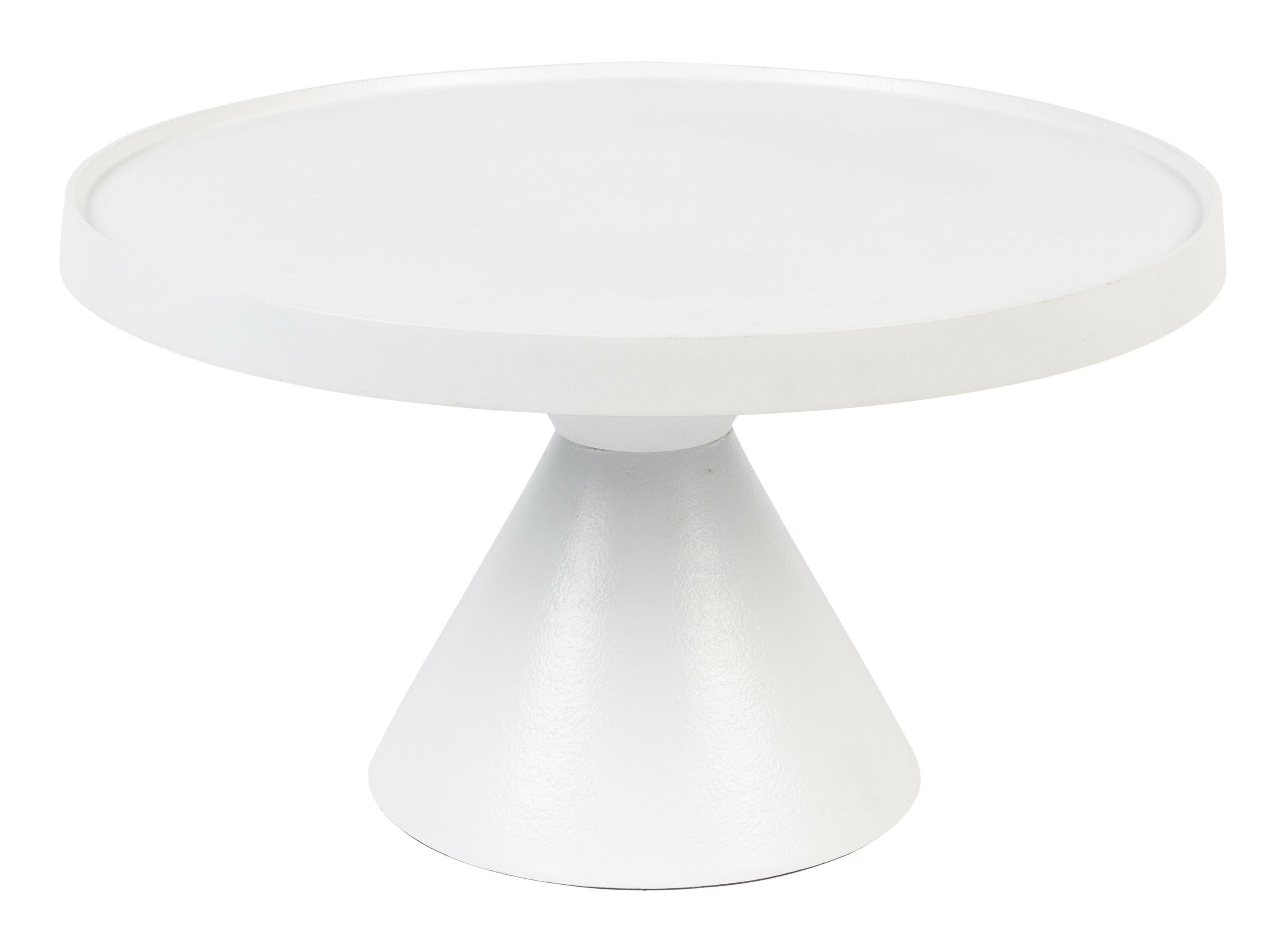 Zuiver Ronde Salontafel 'Floss' 60cm, kleur Wit