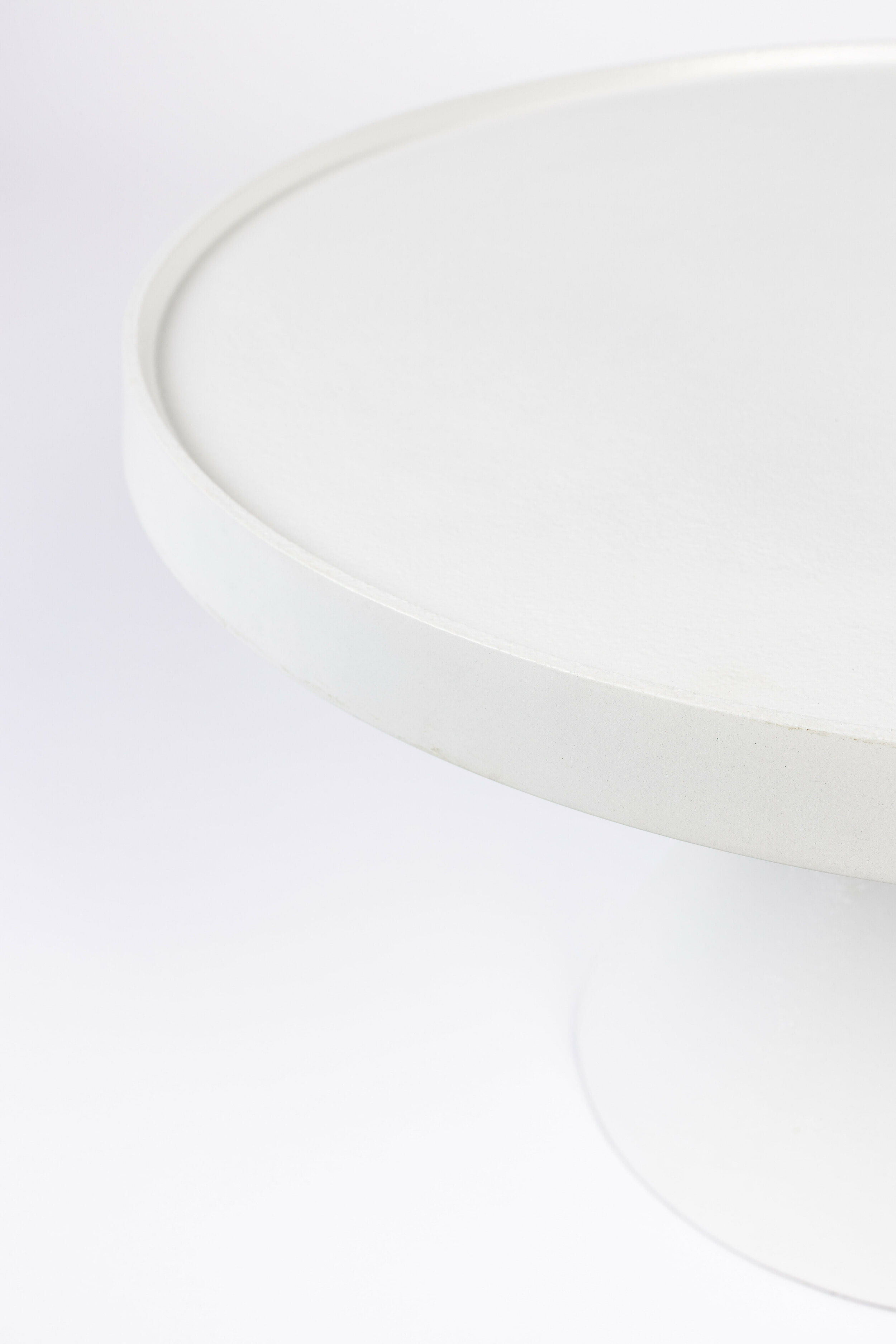Zuiver Ronde Salontafel 'Floss' 60cm, kleur Wit
