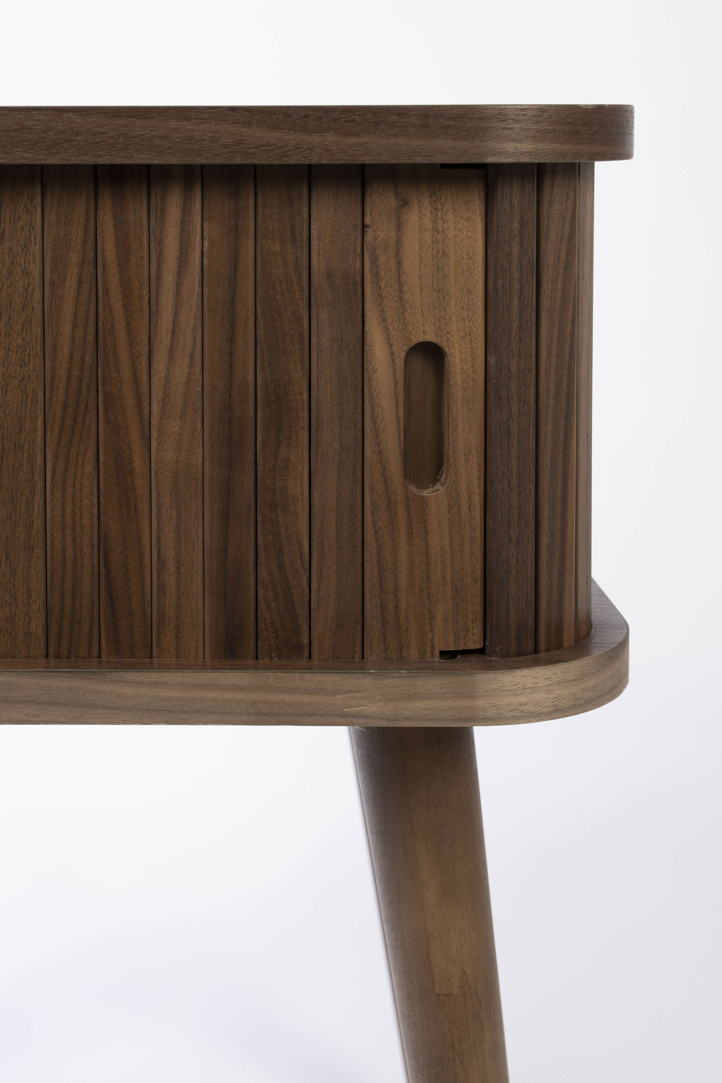 Zuiver Bijzettafel/Nachtkastje 'Barbier' Walnoothout, kleur Bruin