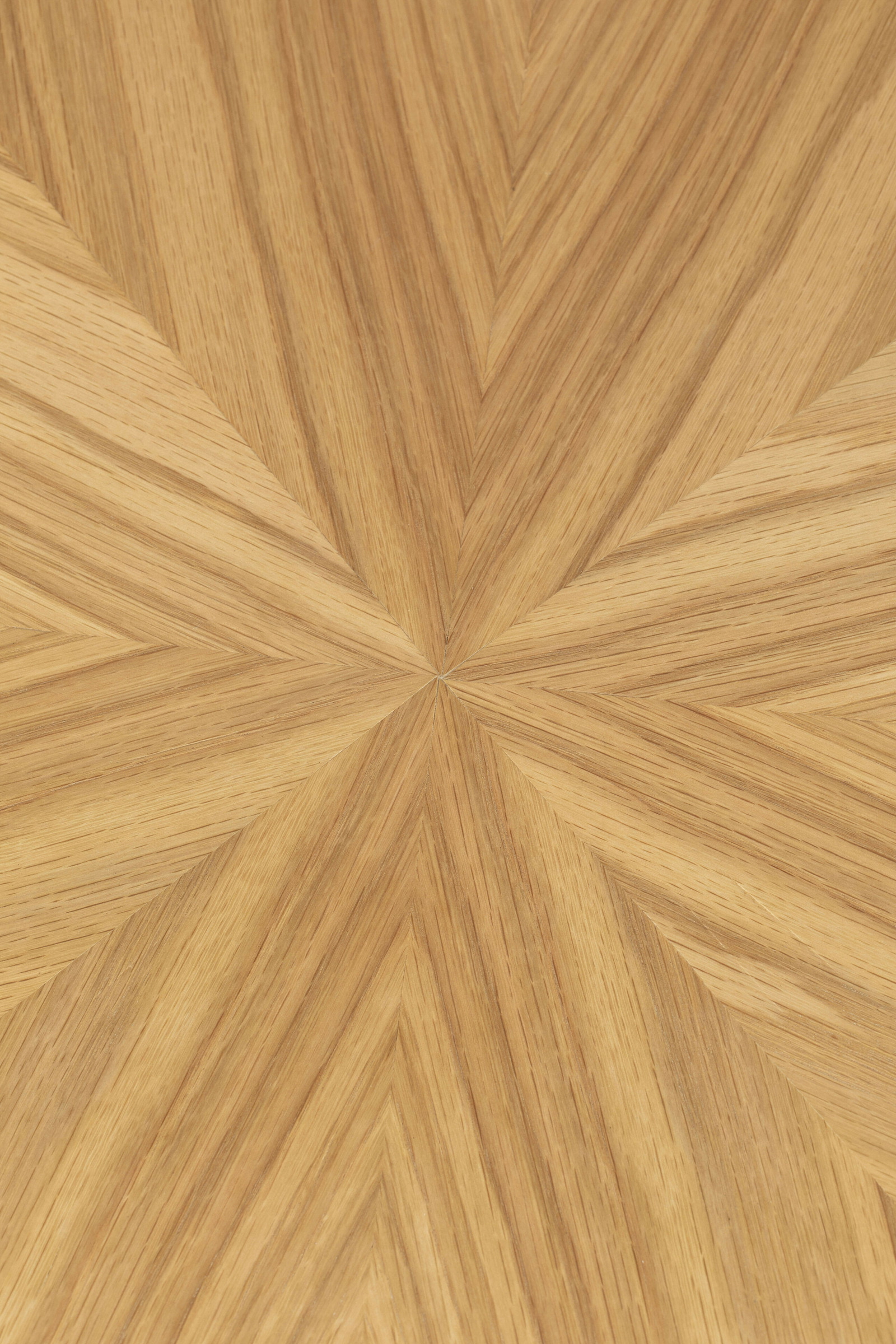 ZILT Ronde Bijzettafel 'Memo' Eikenhout, 50cm, kleur Naturel