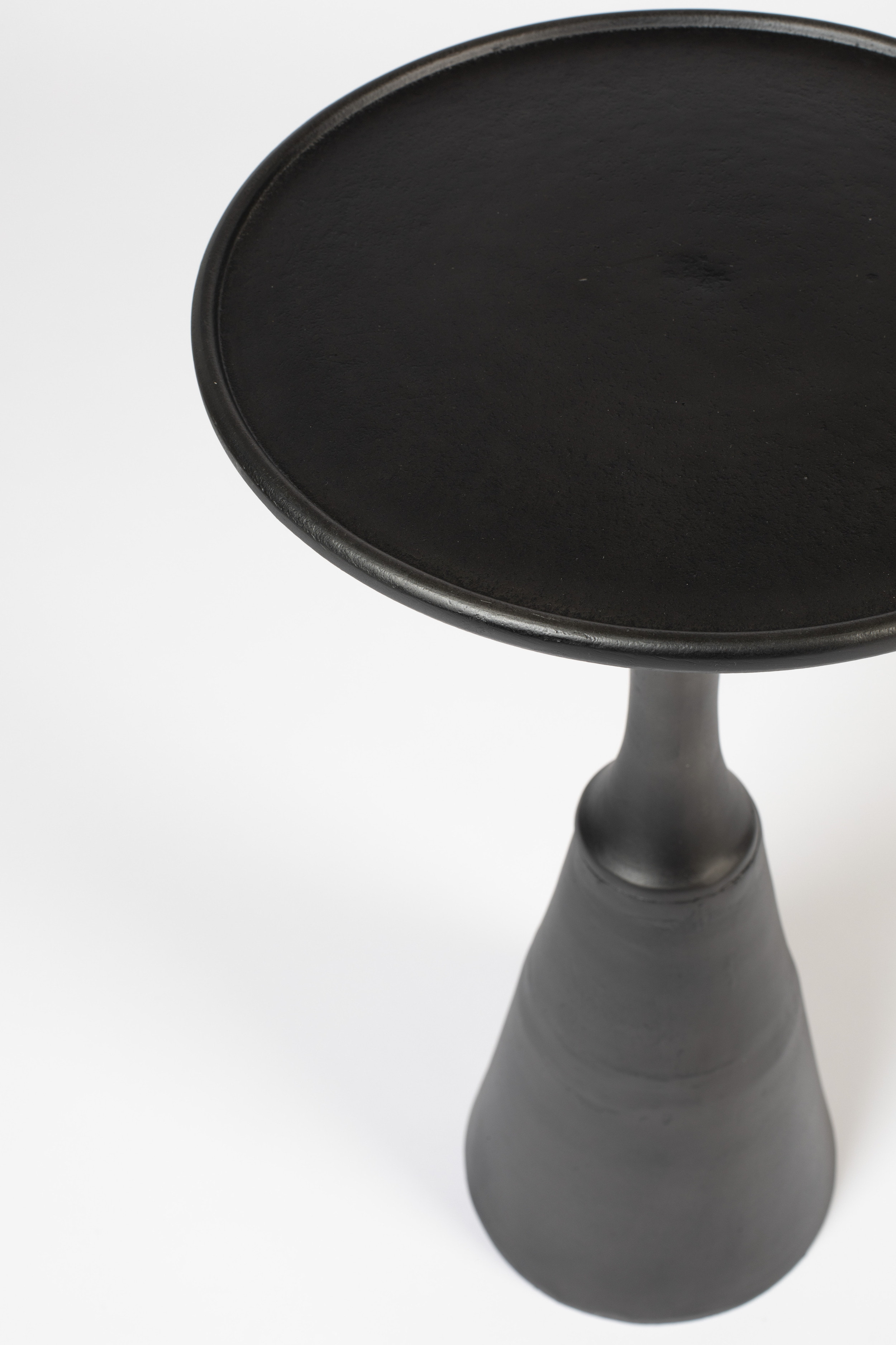 ZILT Bijzettafel 'Margriet' kleur Zwart