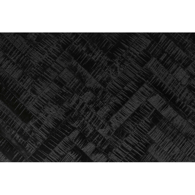 ZILT Salontafel 'Gustavo' Teakhout, Set van 3 stuks, kleur Zwart