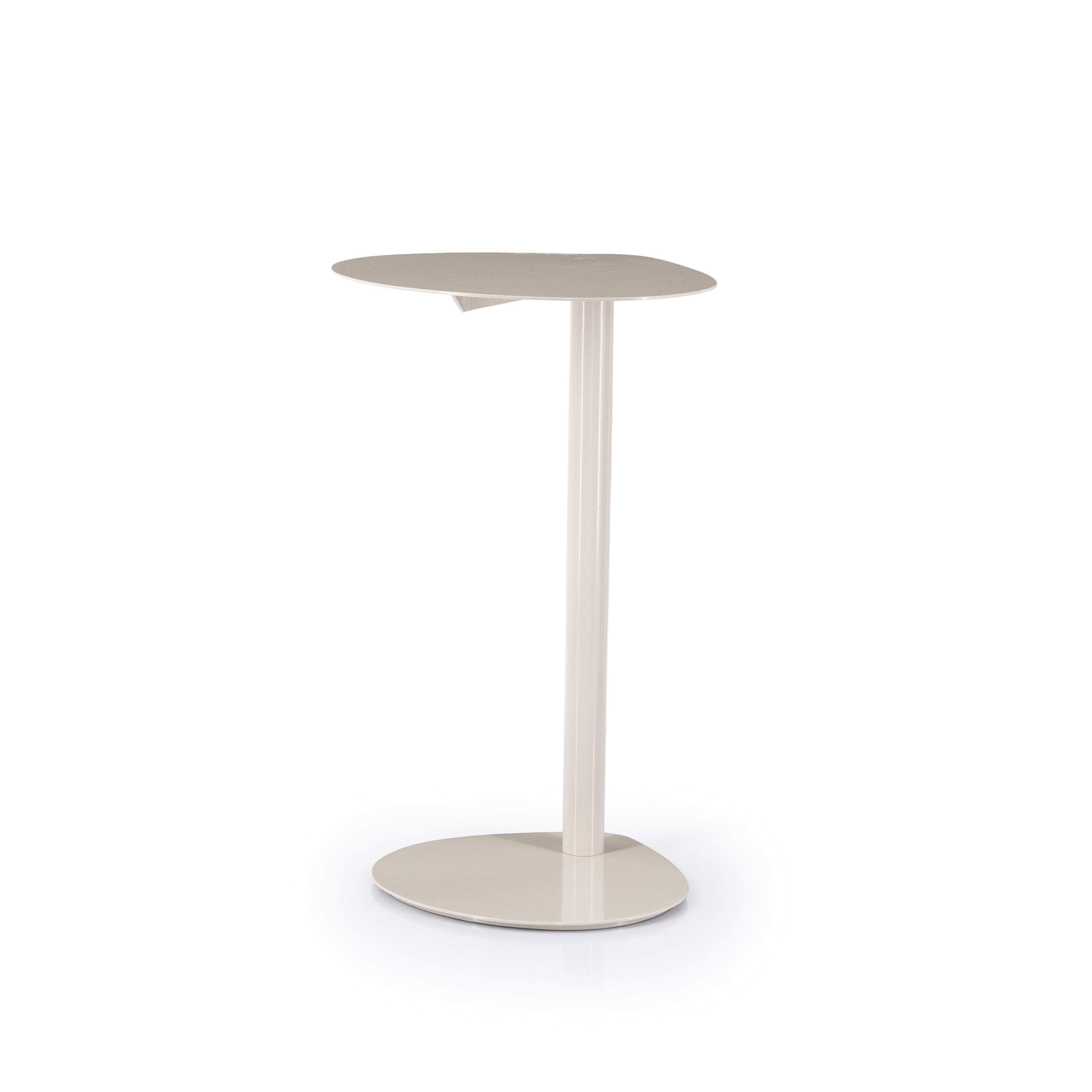 By-Boo Laptoptafel Flake 55cm hoog - Beige