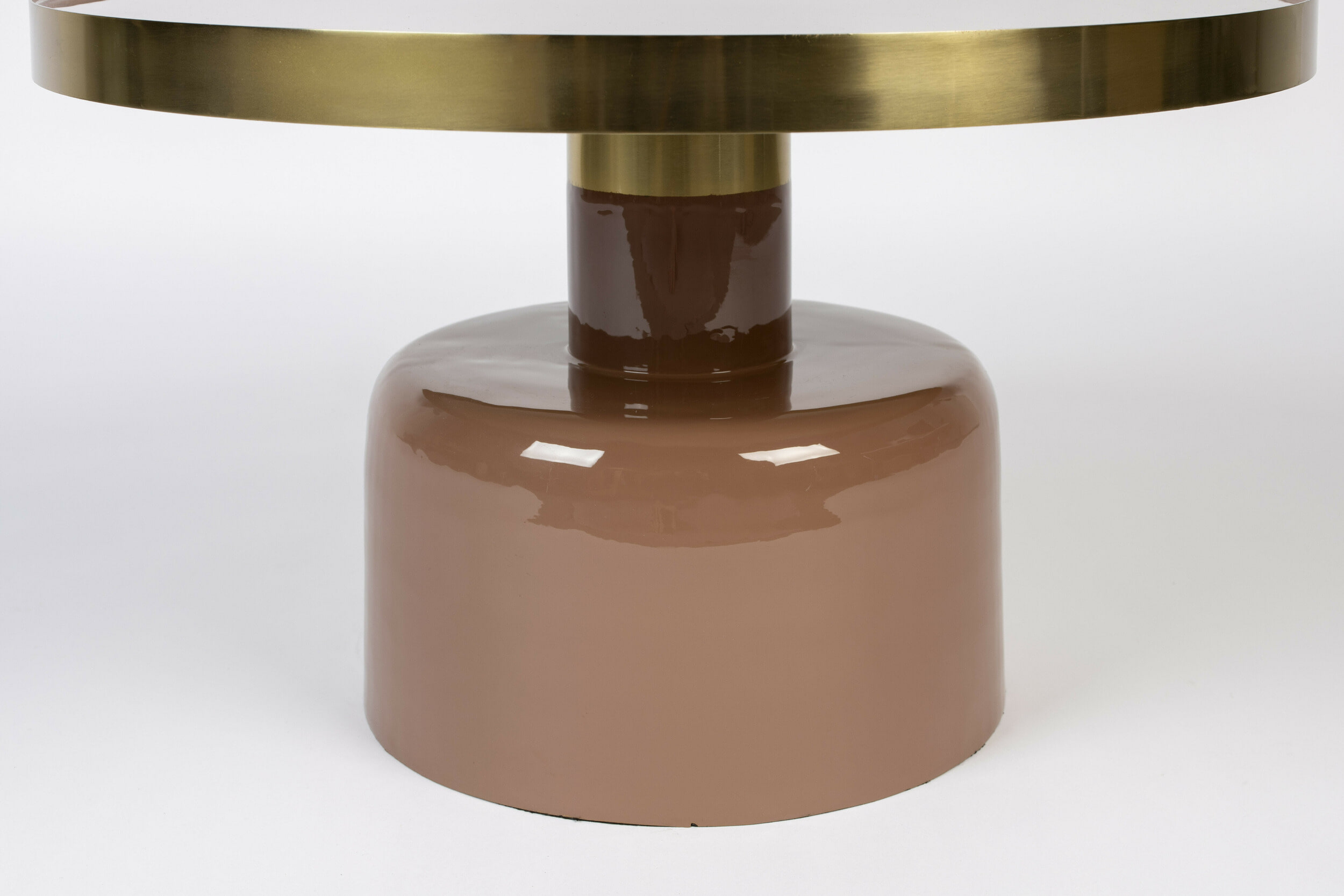 Zuiver Ronde Salontafel 'Glam' 60cm, kleur Roze