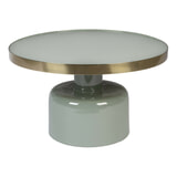 Zuiver Ronde Salontafel 'Glam' 60cm, kleur Groen