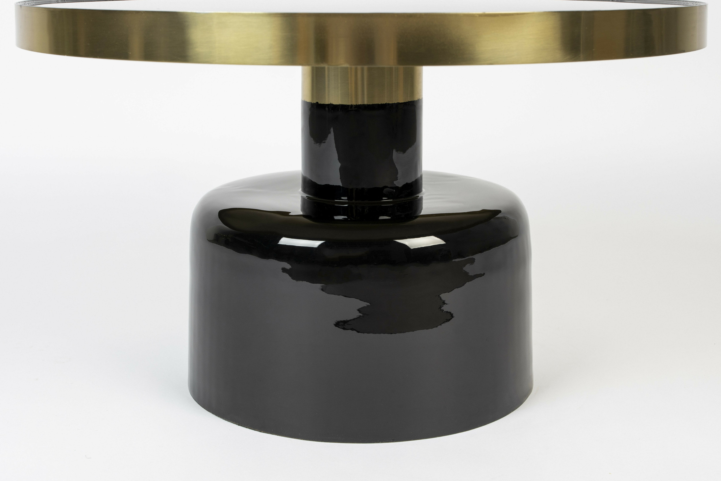 Zuiver Ronde Salontafel 'Glam' 60cm, kleur Zwart