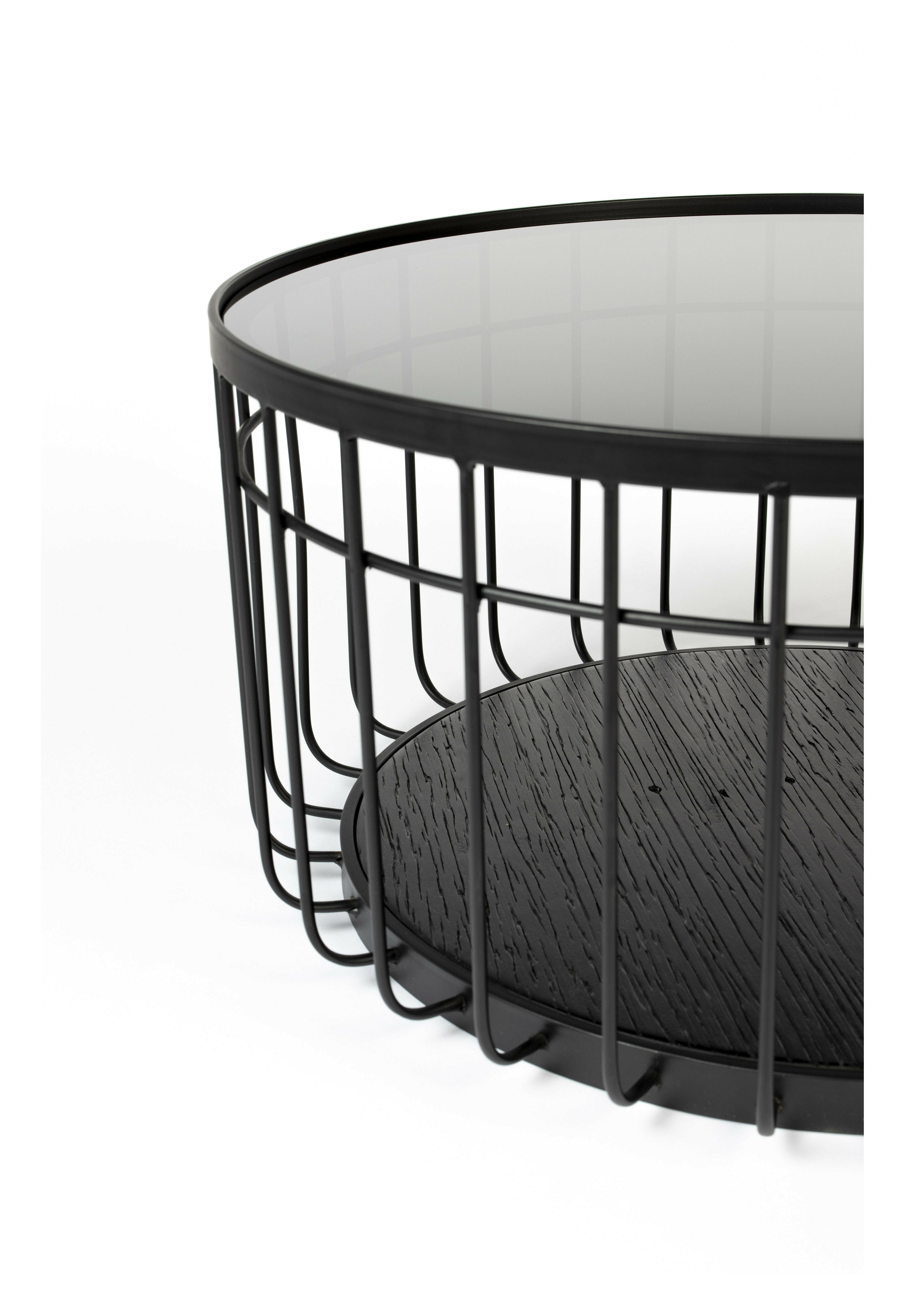 ZILT Ronde Salontafel 'Talles' Glas, 60cm