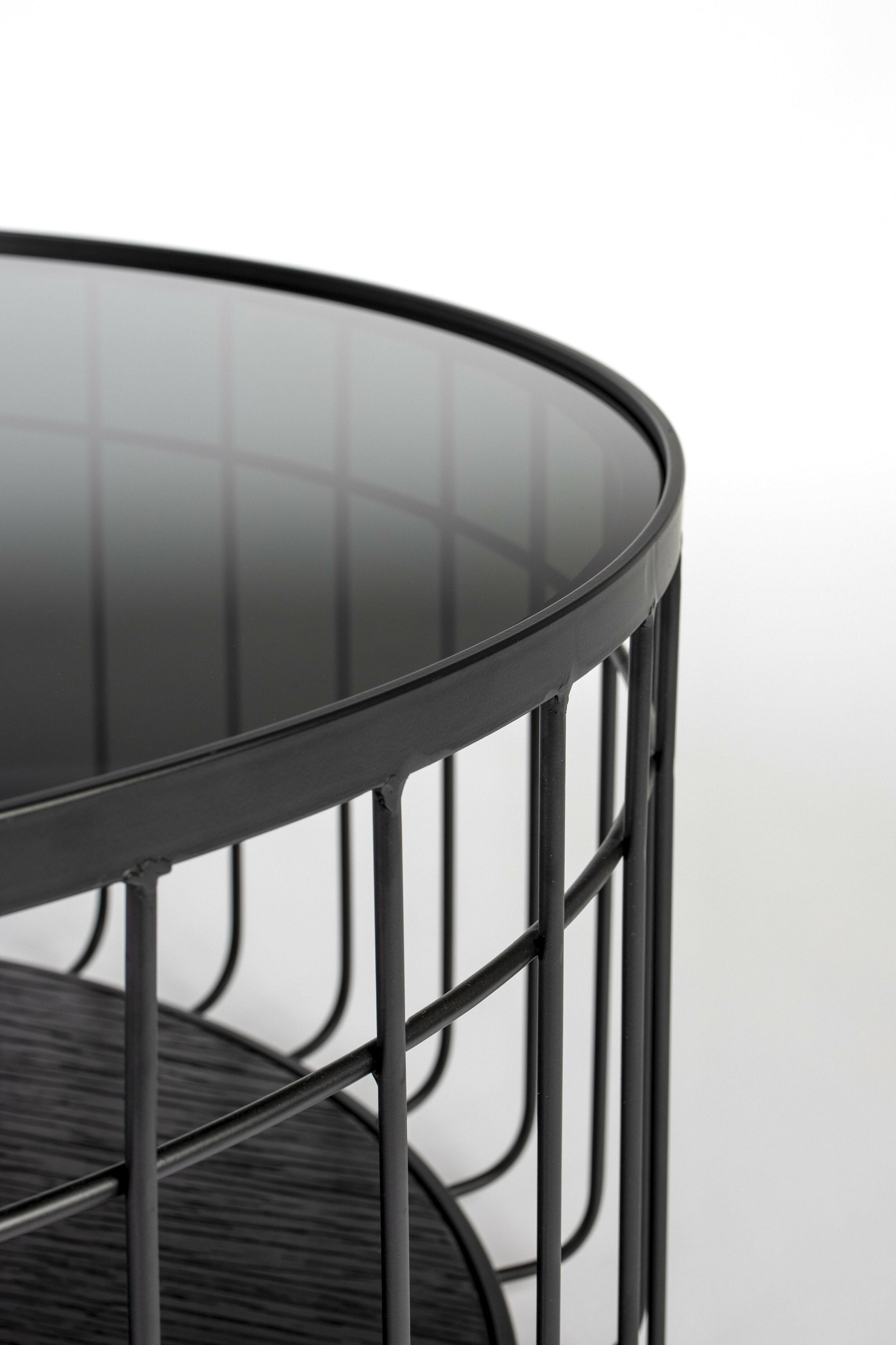 ZILT Ronde Salontafel 'Talles' Glas, 80cm