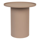 ZILT Ronde Bijzettafel 'Michee' 45cm, kleur Roze