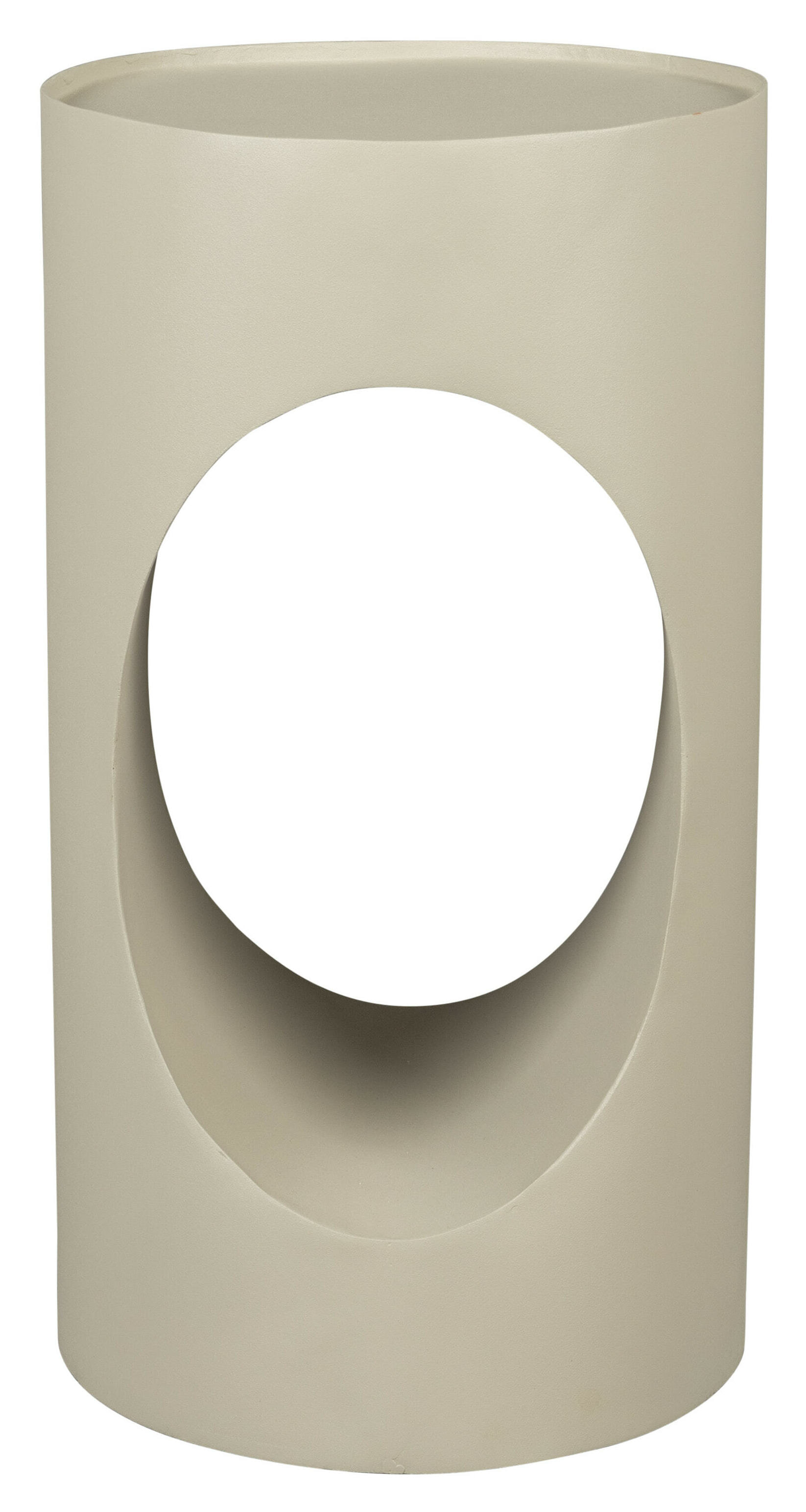 Dutchbone Ronde Bijzettafel 'Sai' 30cm, kleur Zand