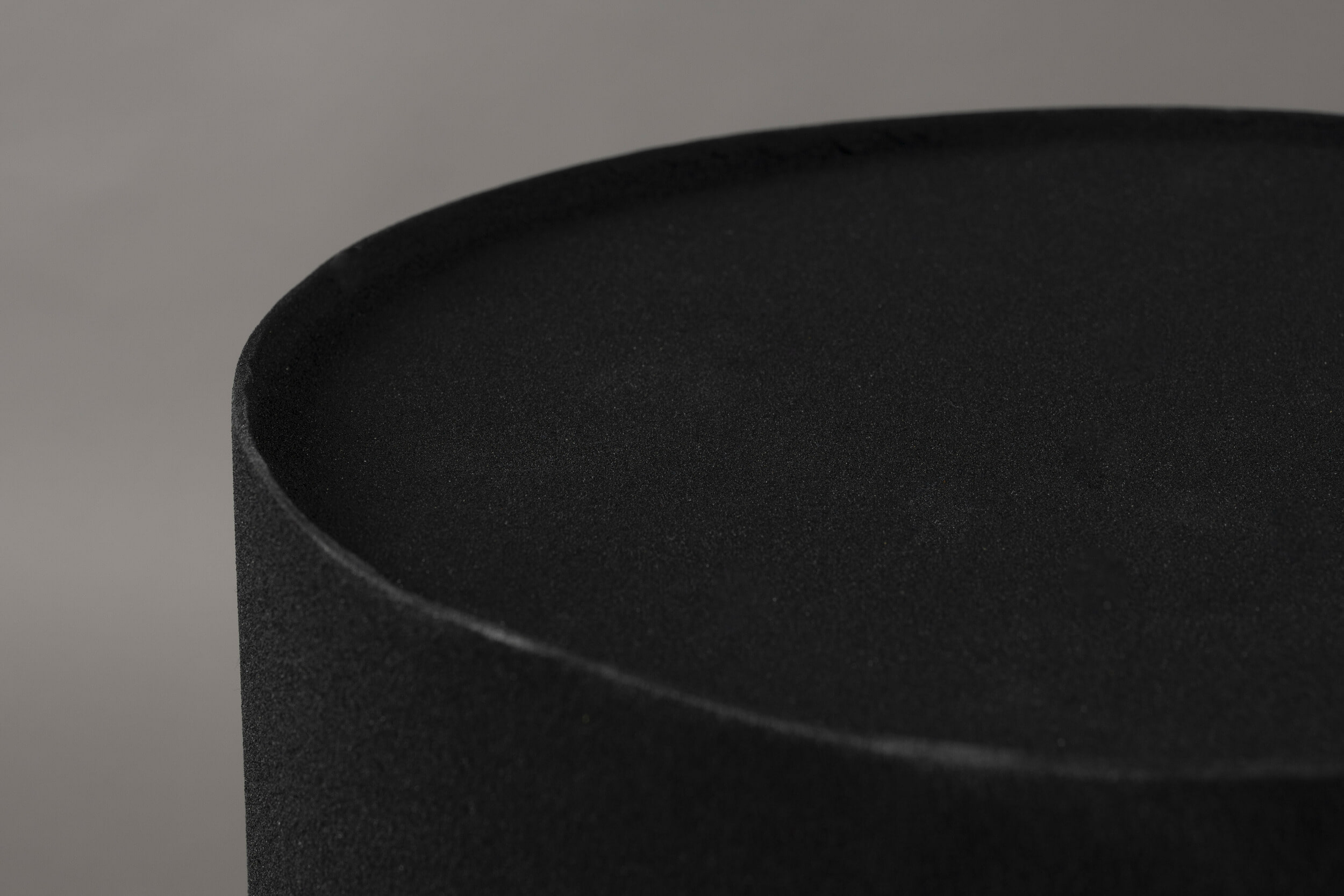 Dutchbone Ronde Bijzettafel 'Sai' 30cm, kleur Zwart
