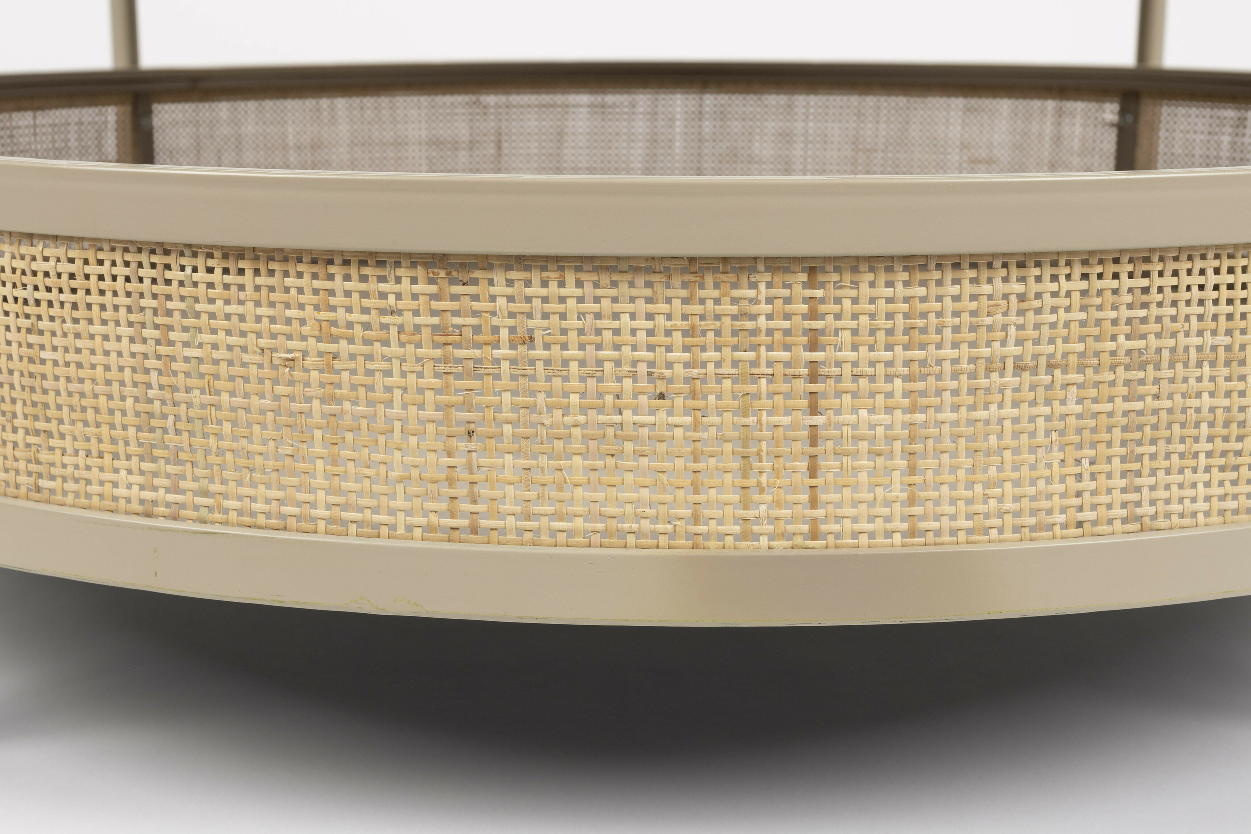 ZILT Ronde Salontafel 'Maddie' Rotan, kleur Zand