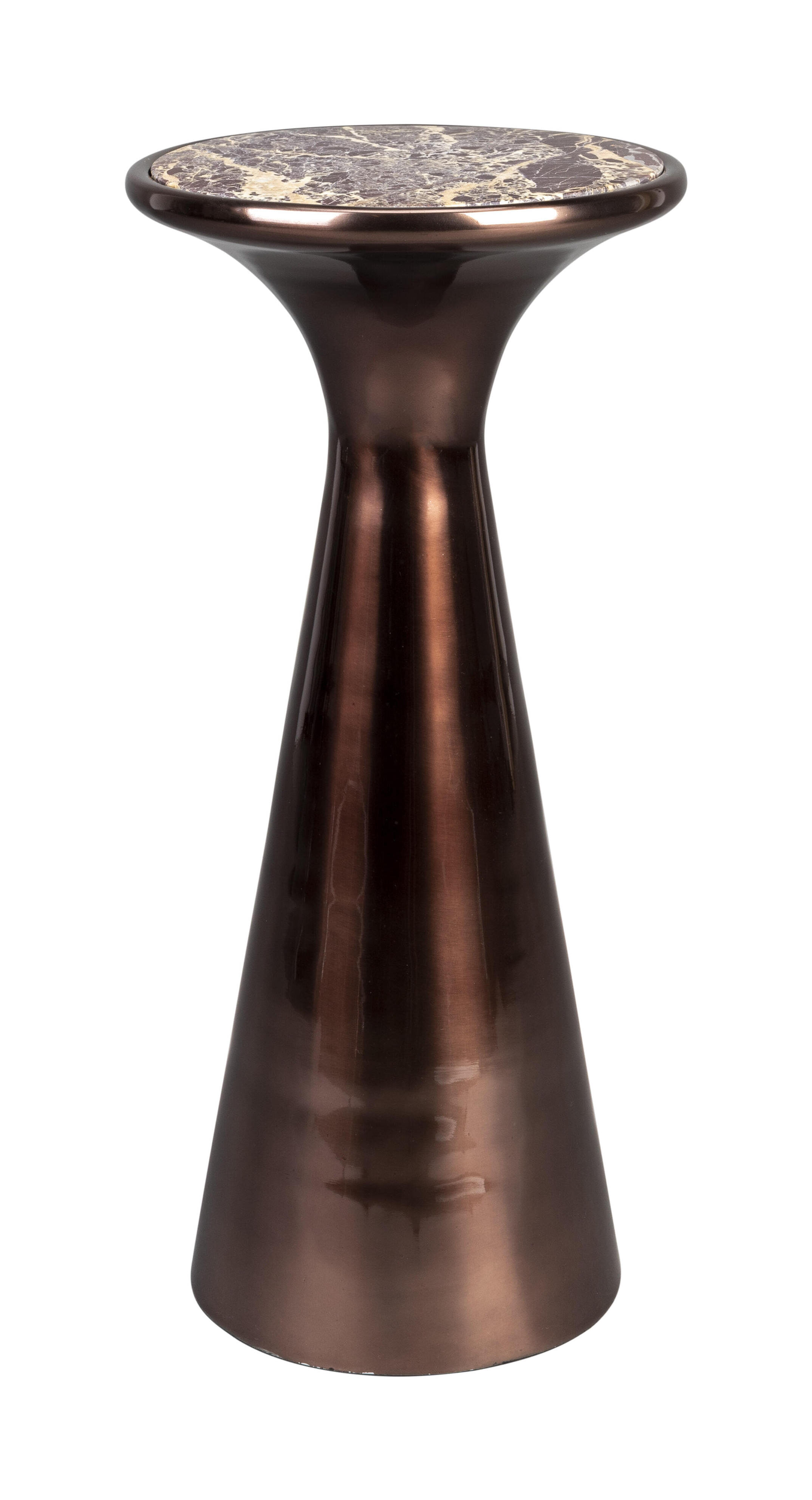 Dutchbone Ronde Bijzettafel 'Mount' Marmer