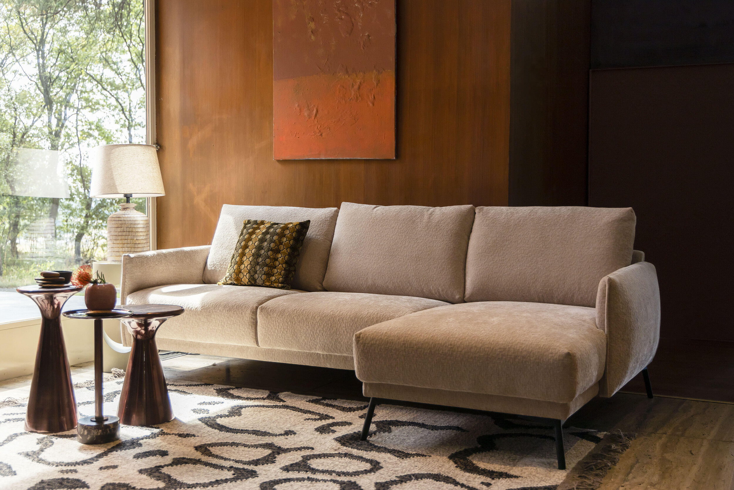 Dutchbone Ronde Bijzettafel 'Pose' Marmer, 25cm