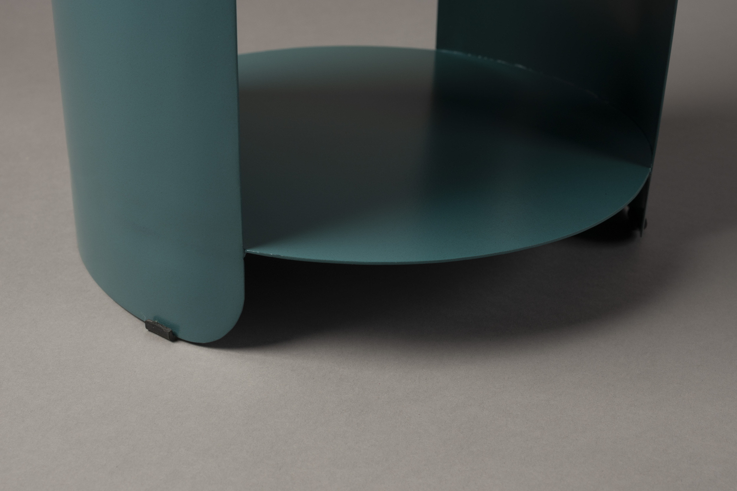 Dutchbone Bijzettafel 'Navagio' 31cm, kleur Blauw