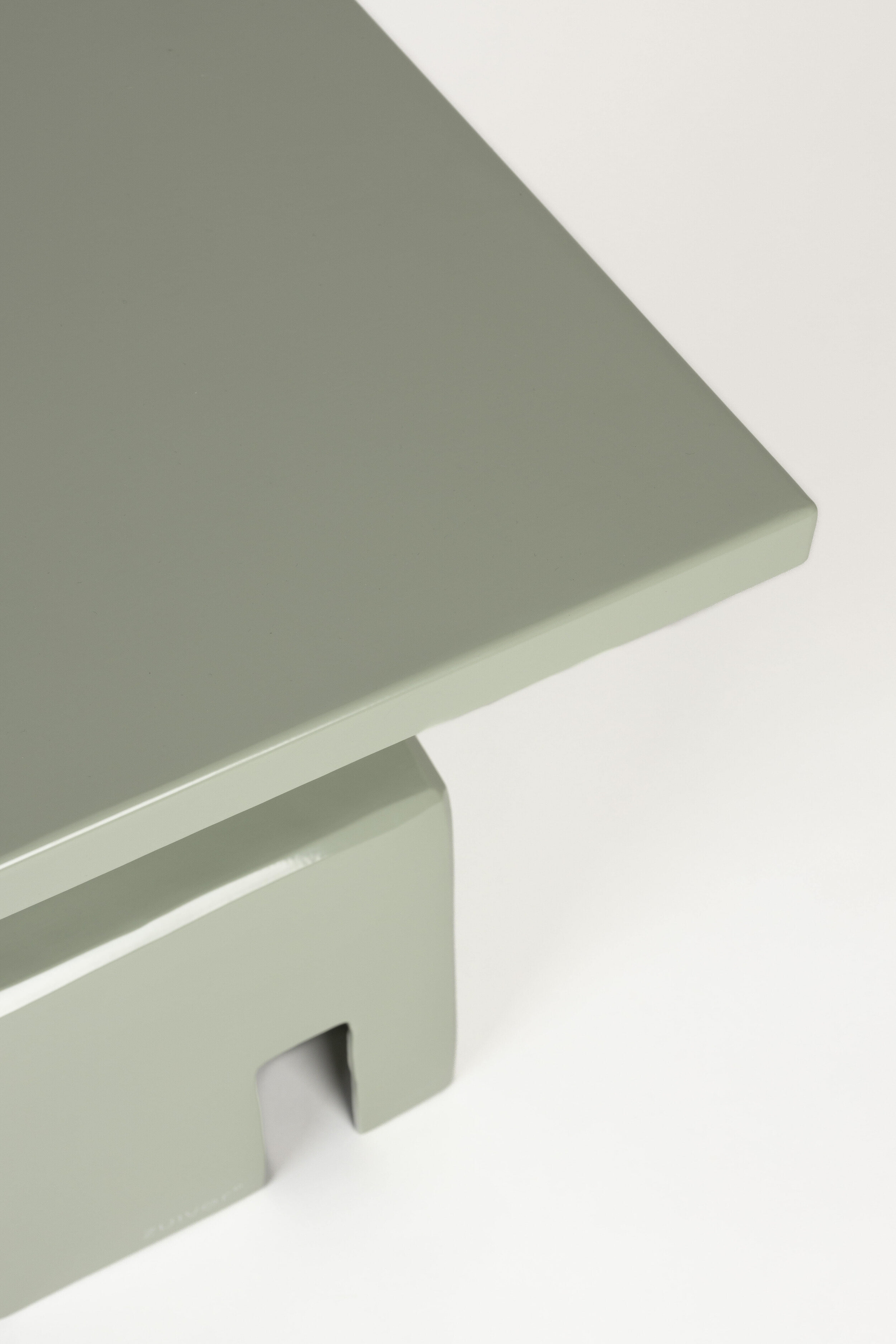 Zuiver Bijzettafel 'Chubby' 40 x 40cm, kleur Groen