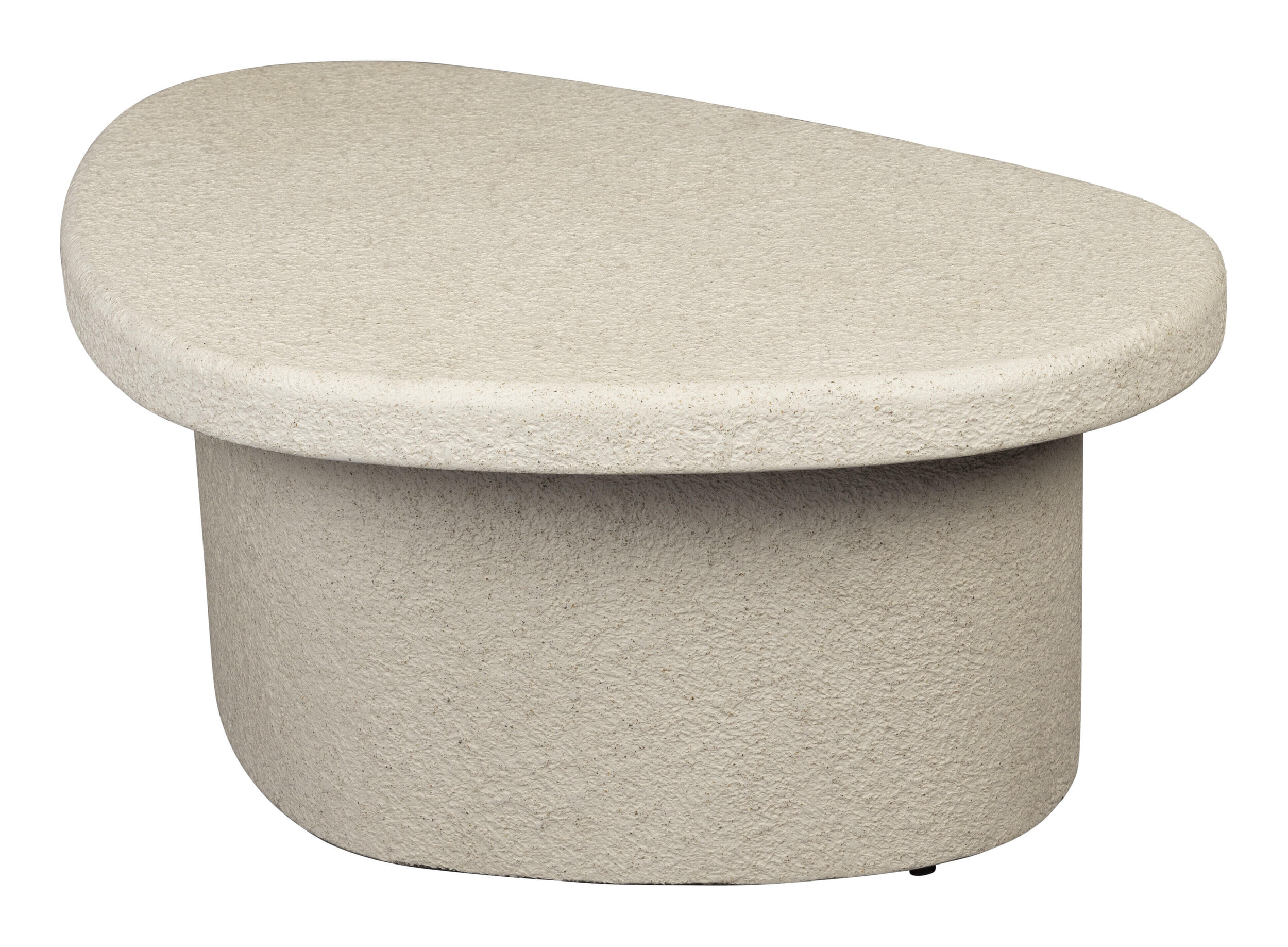 Dutchbone Organische Salontafel 'Veda' Gerecycled marmer, 74 x 49cm