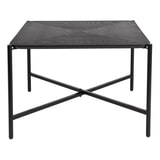 ZILT Salontafel 'Aditya' 40 x 40cm, kleur Zwart