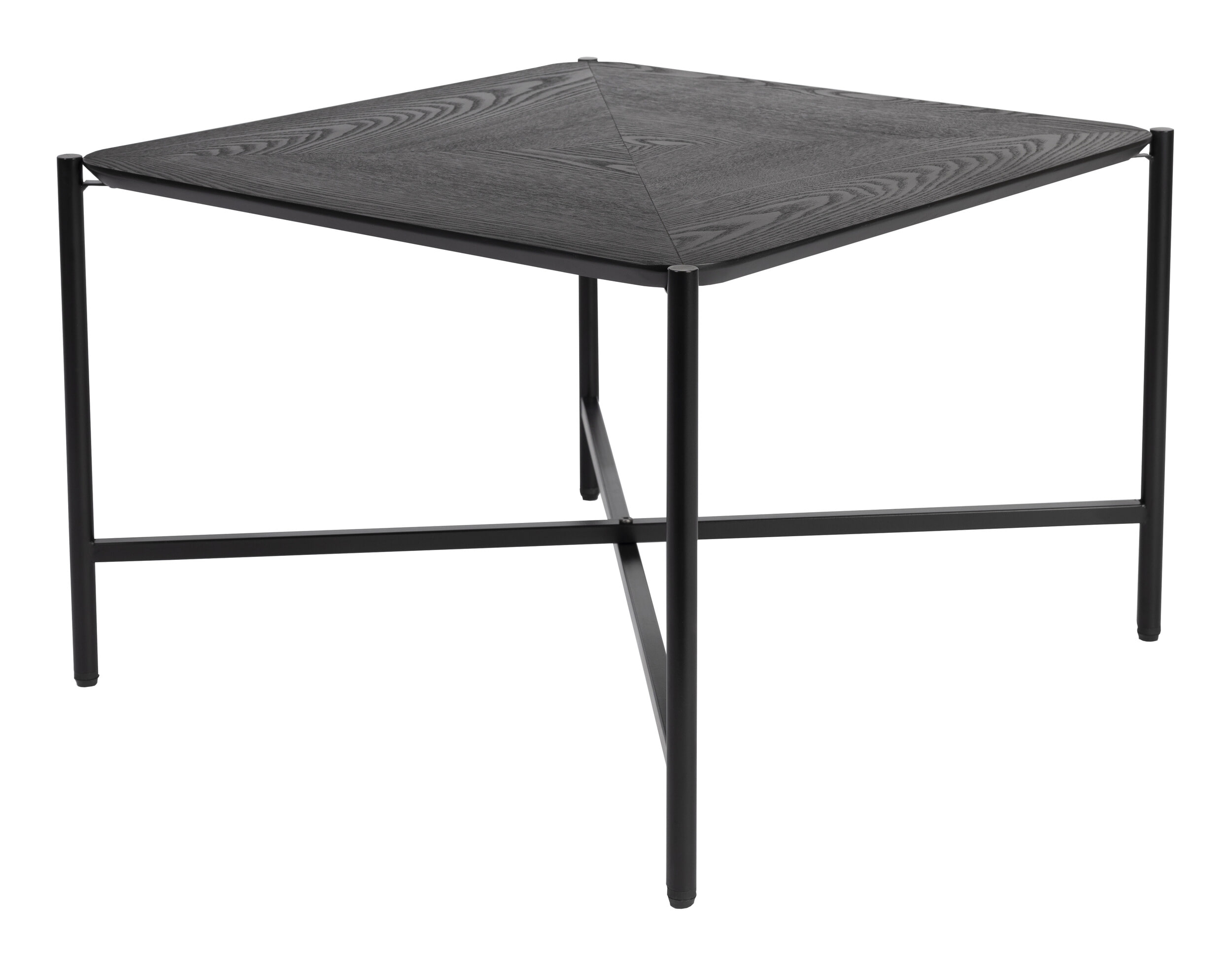 ZILT Salontafel 'Aditya' 40 x 40cm, kleur Zwart