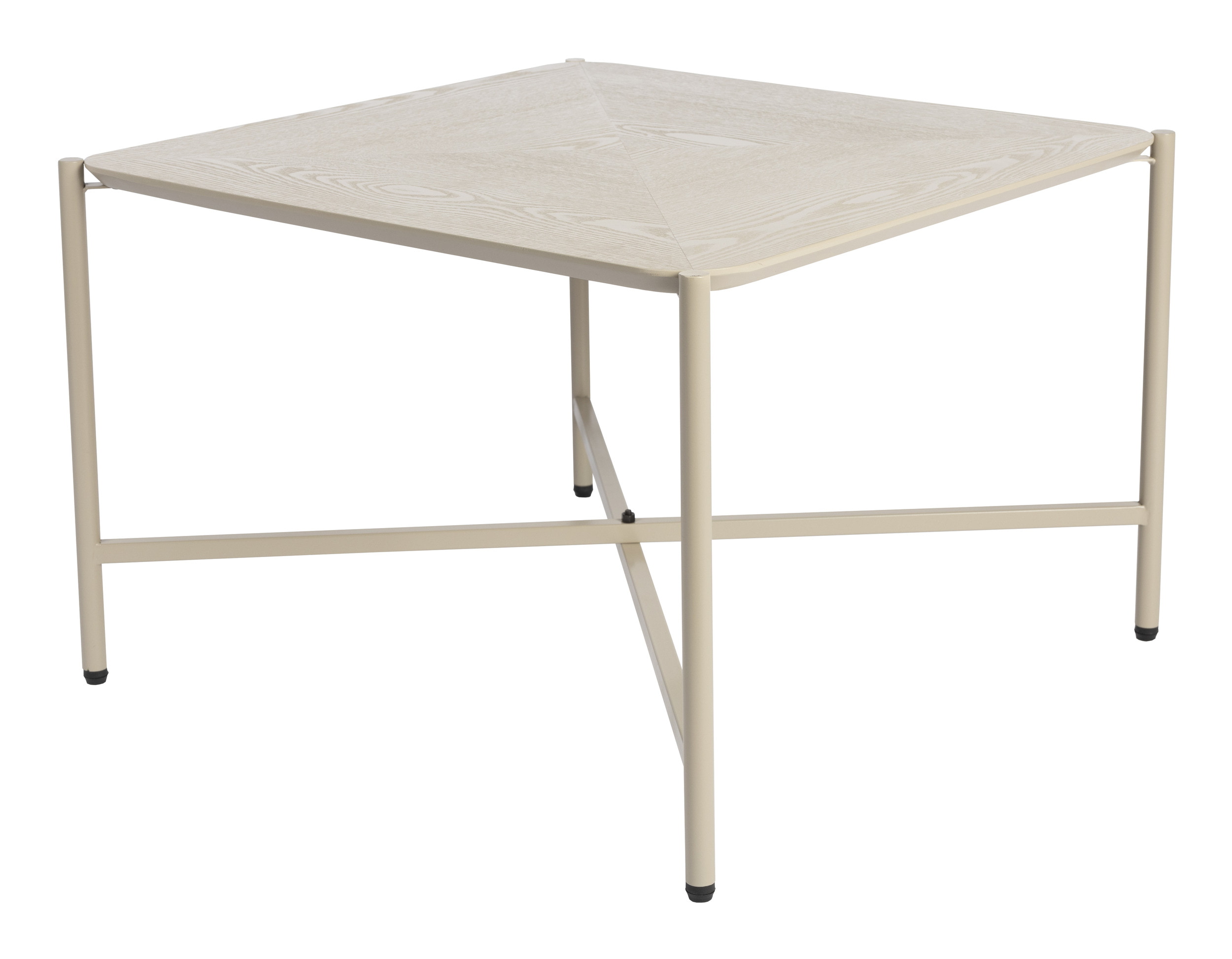 ZILT Salontafel 'Aditya' 40 x 40cm, kleur Beige