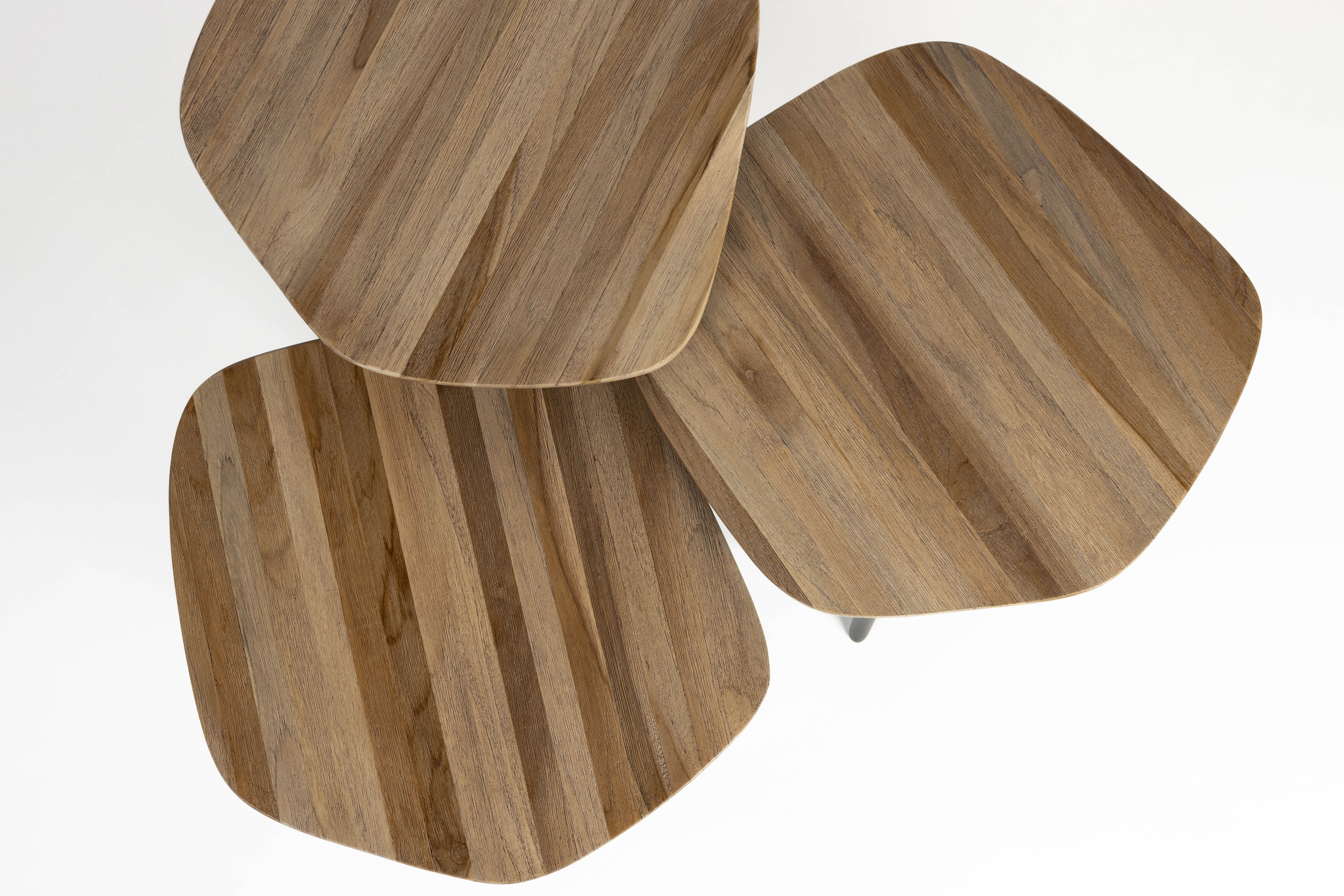 ZILT Organische Salontafel 'Tyquan' Set van 3 stuks
