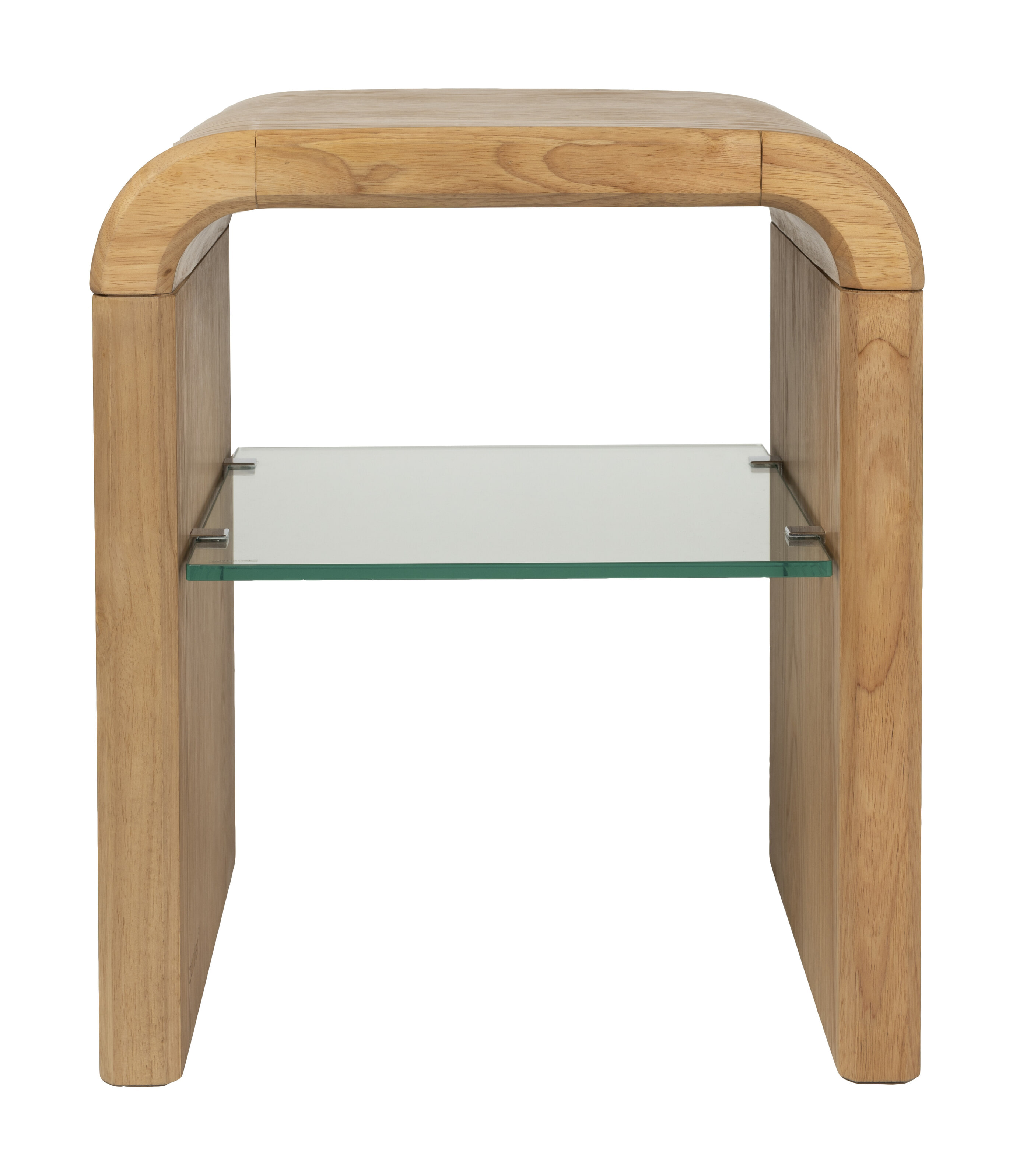 Zuiver Bijzettafel 'Brave' Eiken en rubberhout, 50 x 42cm