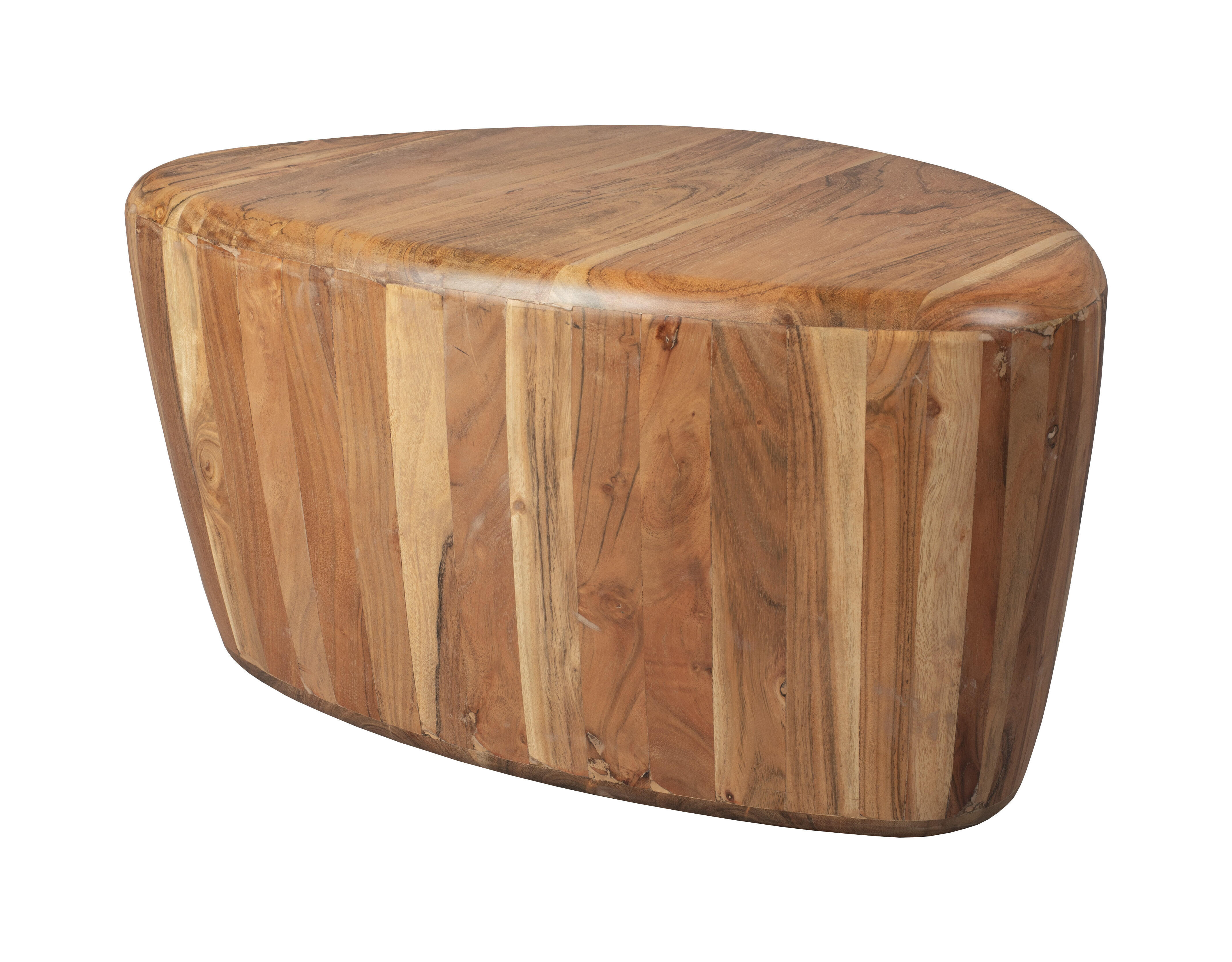 Dutchbone Organische Salontafel 'Ayla' Acaciahout, 58 x 45cm