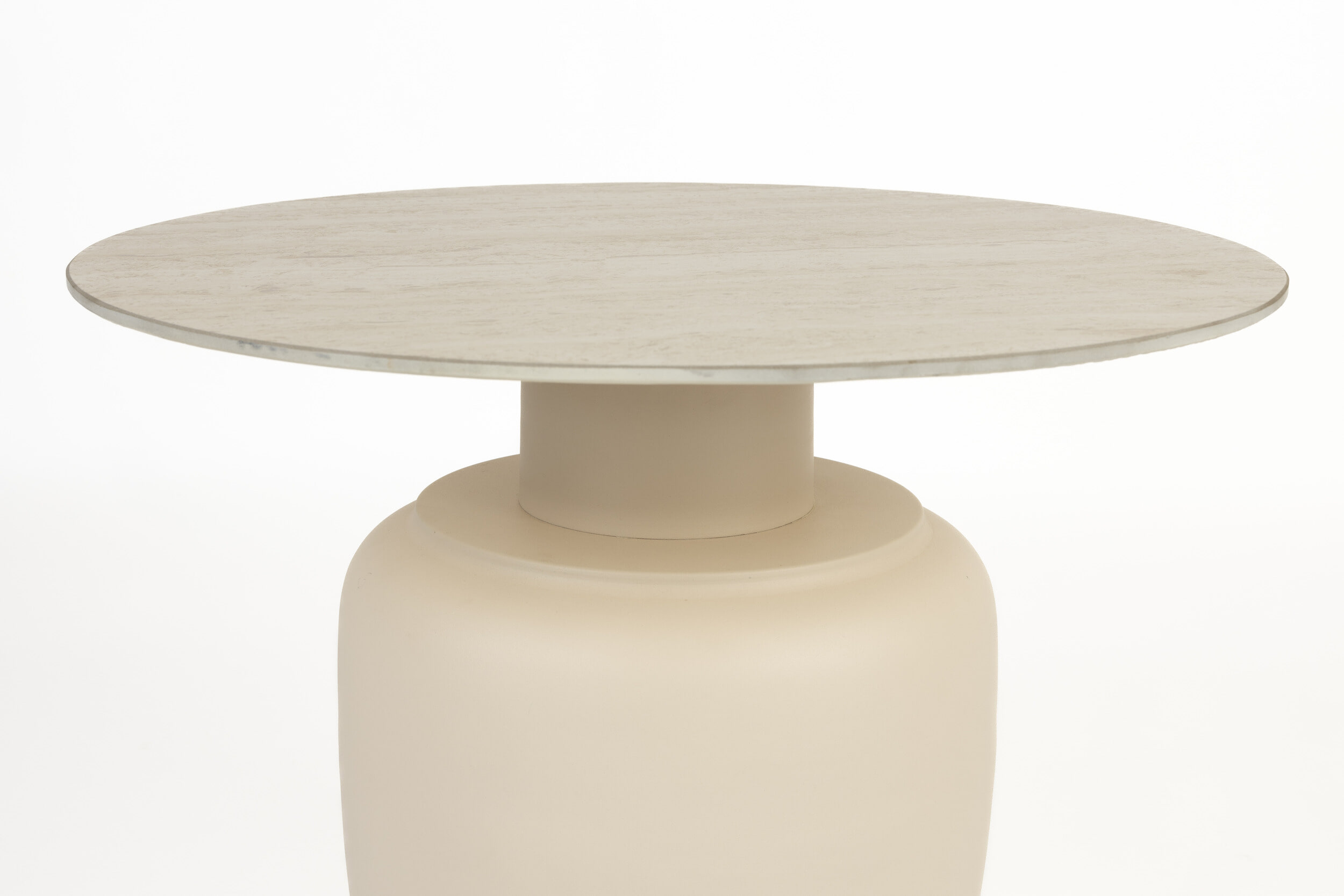 ZILT Ronde Bijzettafel 'Keet' Keramiek, 60cm
