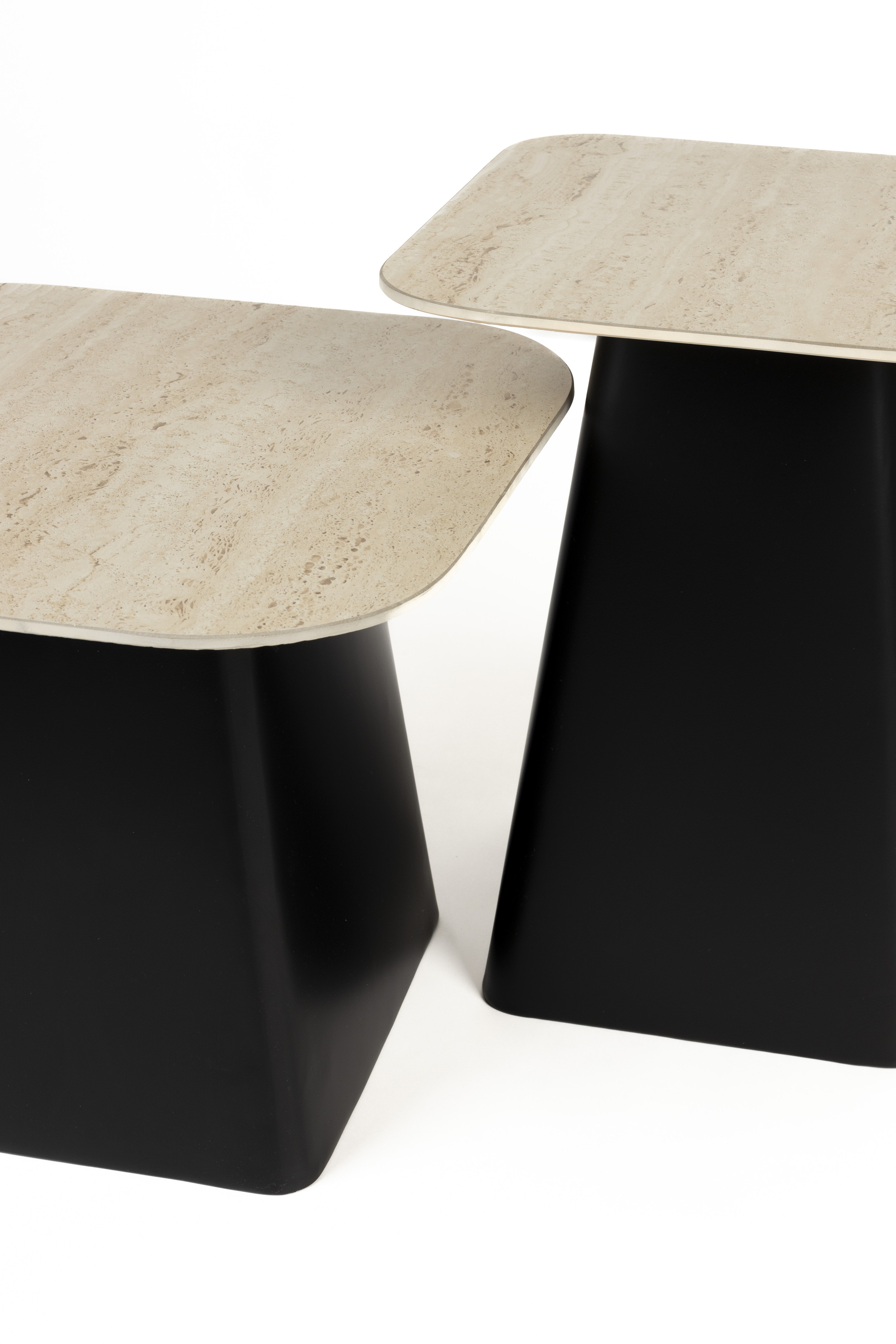 ZILT Bijzettafel 'Capricia' Keramiek, Set van 2 stuks
