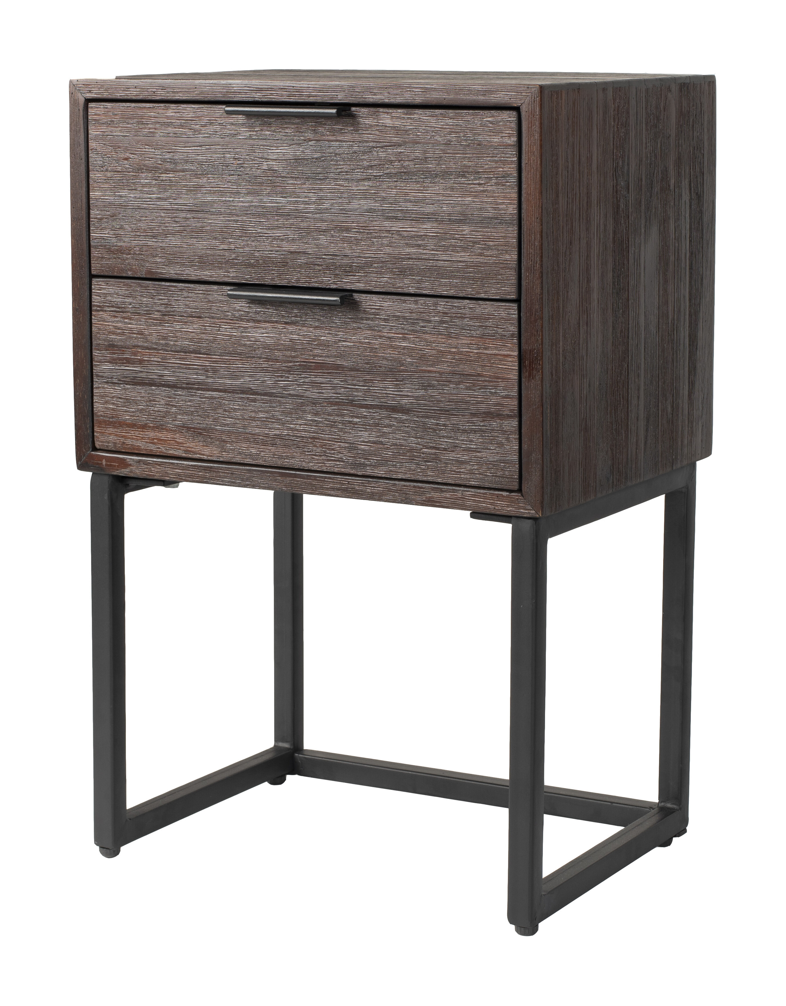 ZILT Nachtkastje Yasmijn Teakhout, 40 x 30cm - 2300408 • Sohome