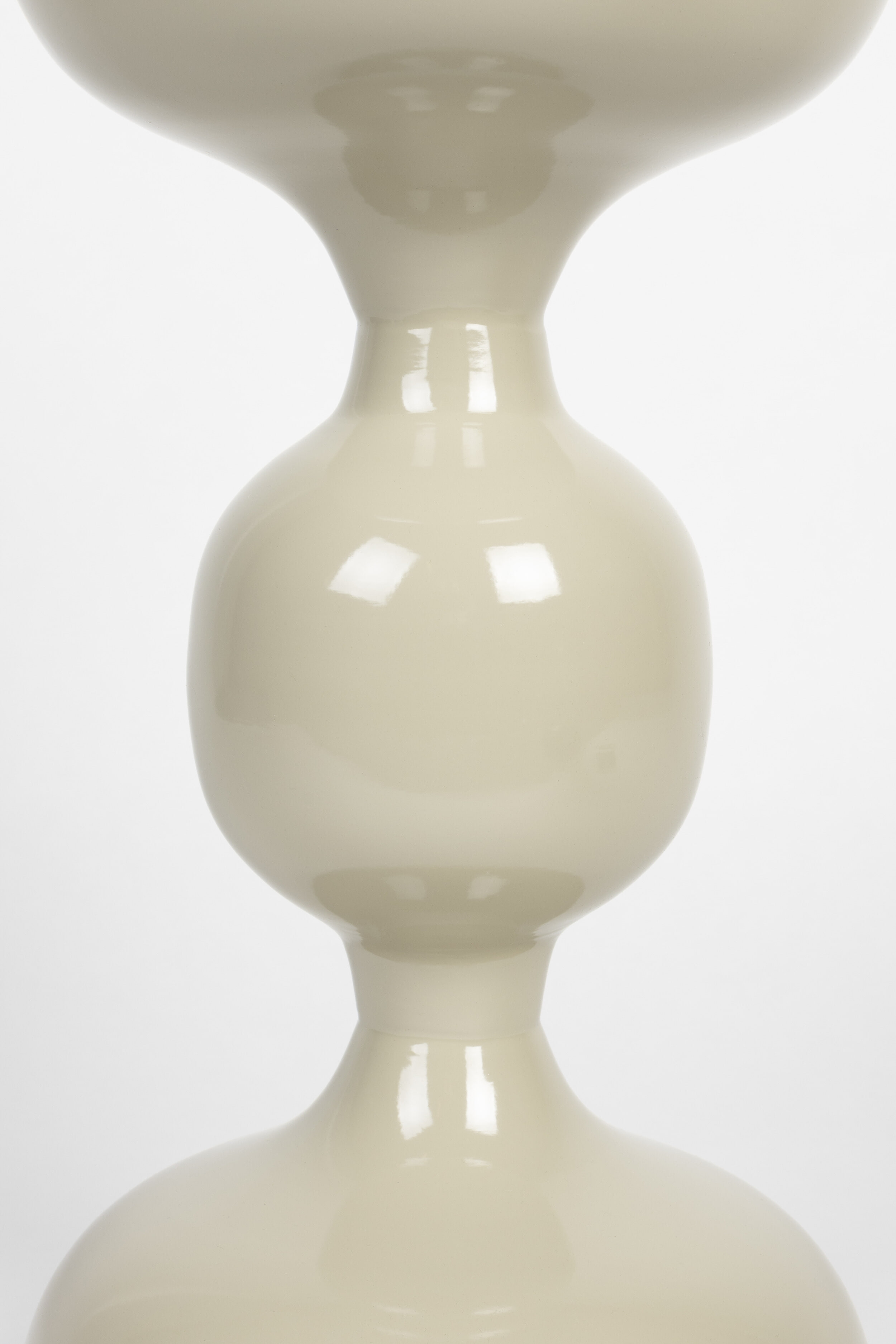 ZILT Bijzettafel 'Renate' 31cm, kleur Ivory