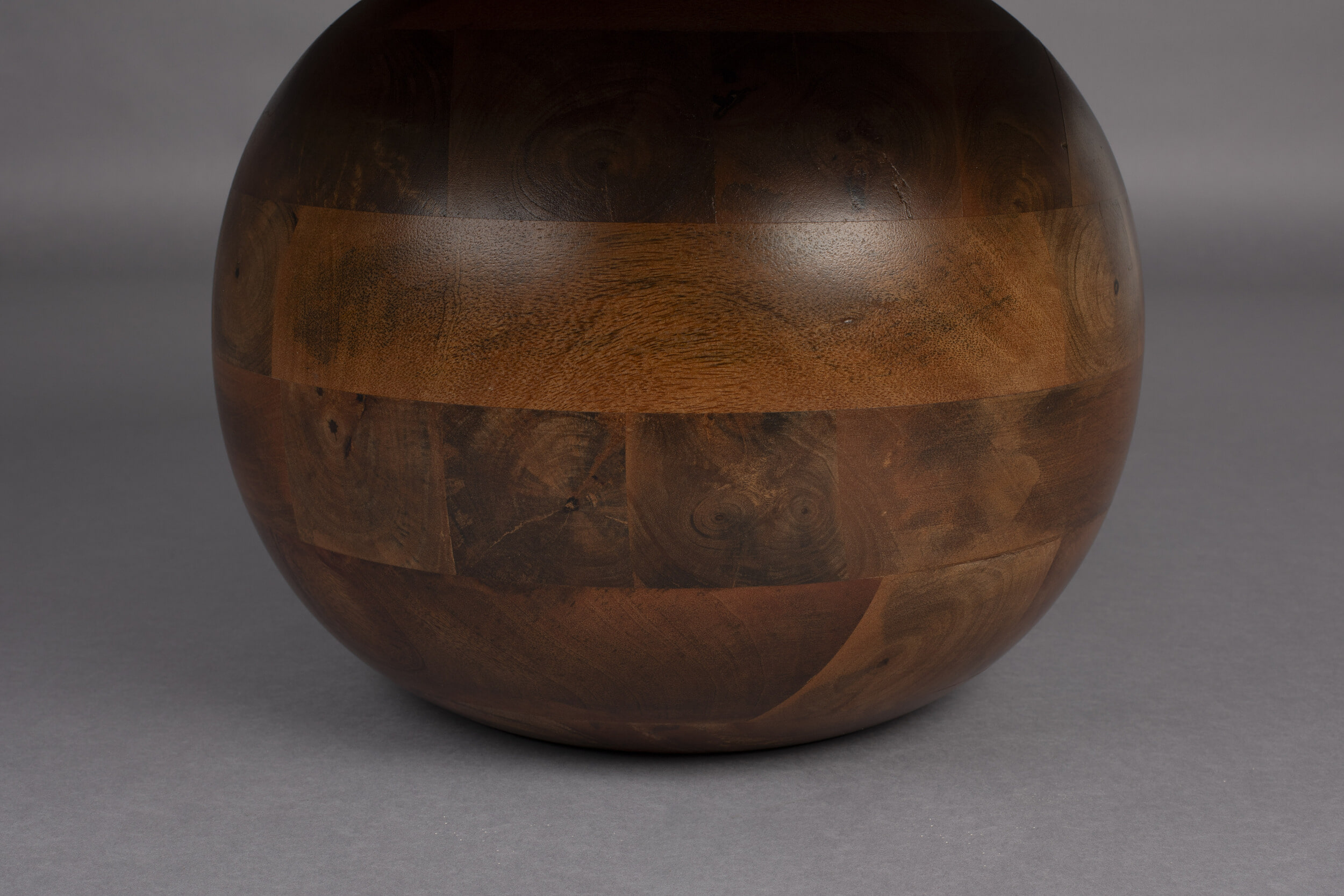 Dutchbone Ronde Salontafel 'Oblivian' Mangohout, 70cm