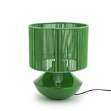 By-Boo Tafellamp 'Jive' 38cm hoog, kleur Groen