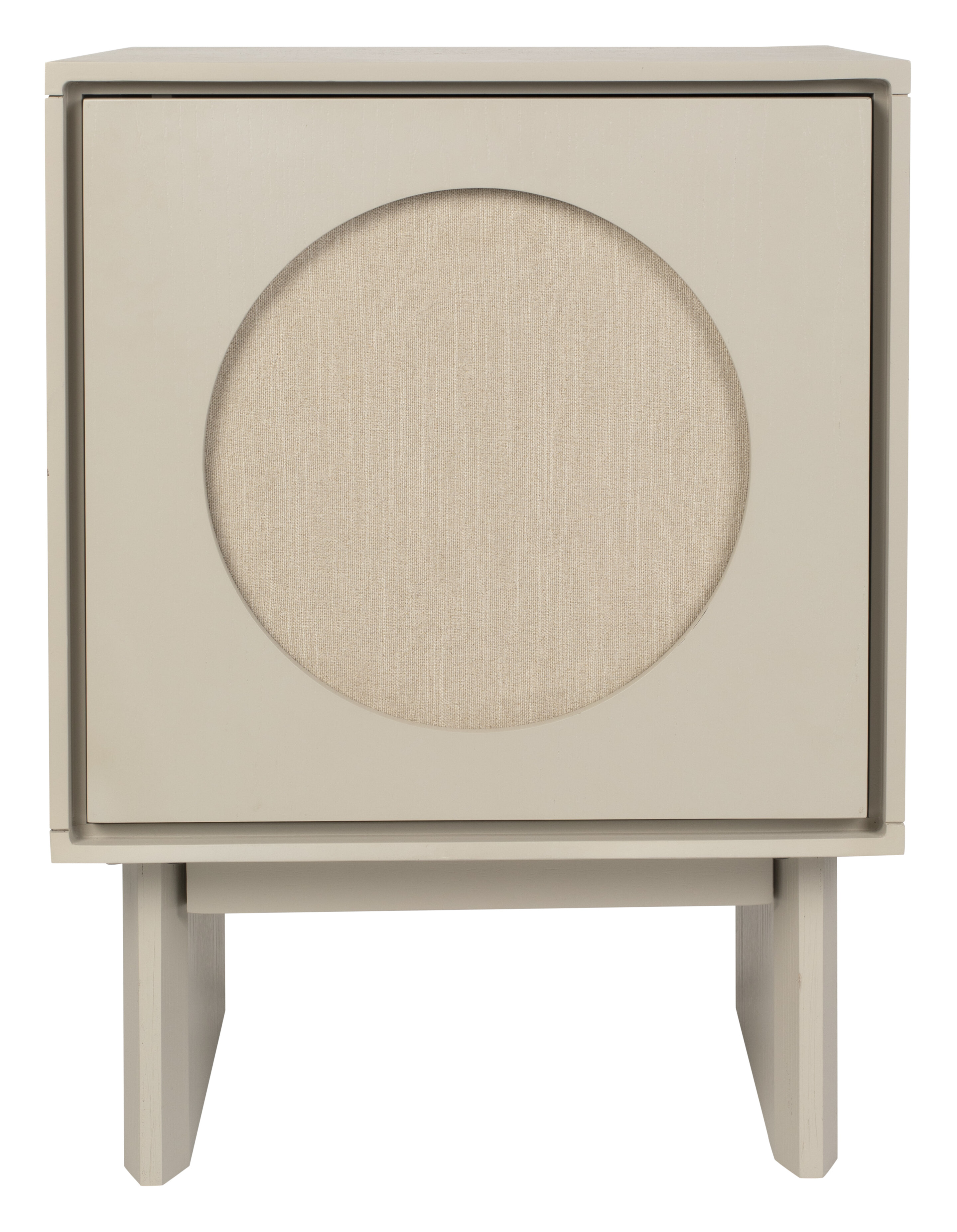 Zuiver Bijzettafel/Nachtkastje Twin Acaciahout, 44 x 40cm - Beige