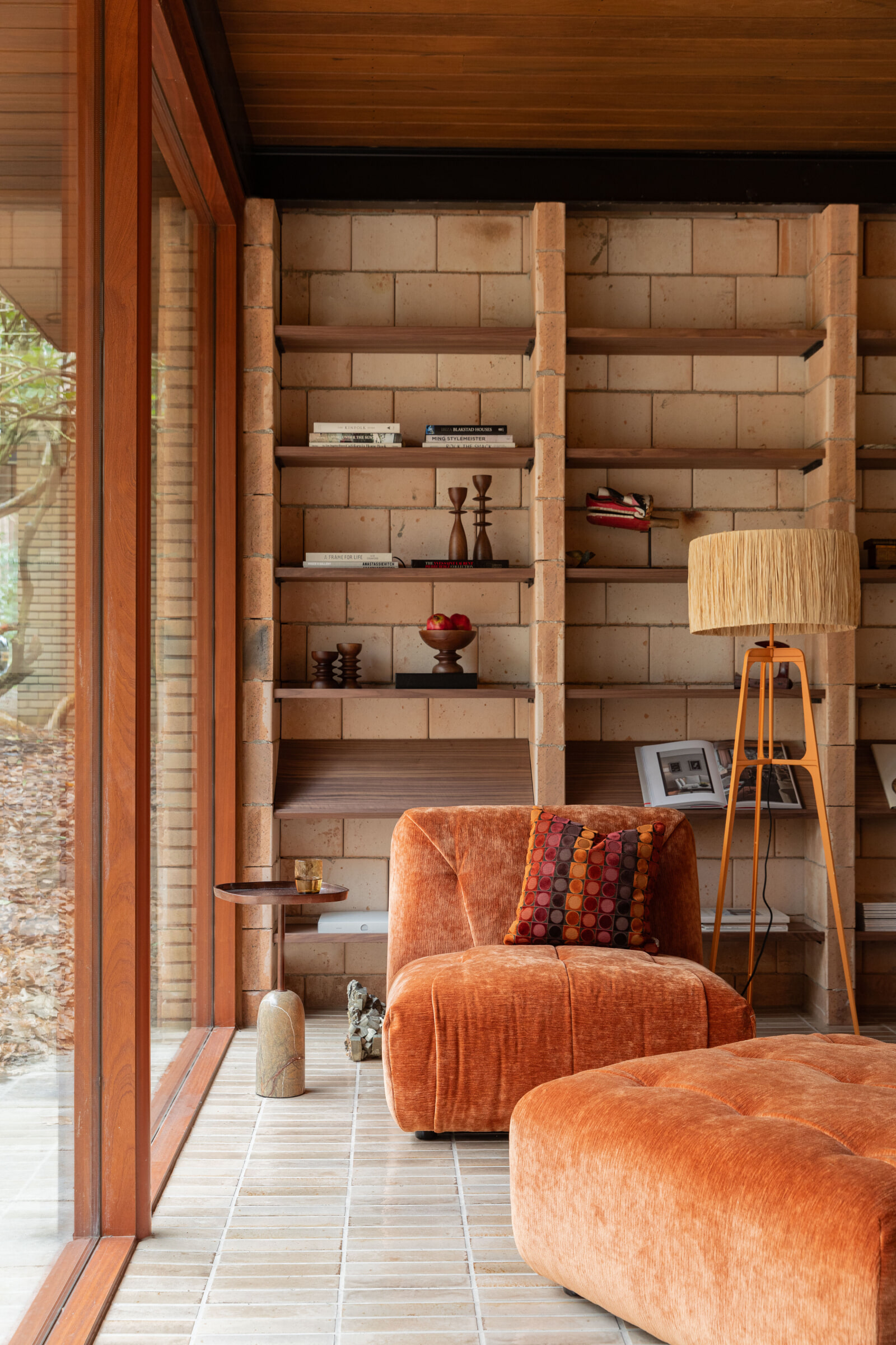 Dutchbone Bijzettafel 'Rimo' Marmer, 35 x 35cm