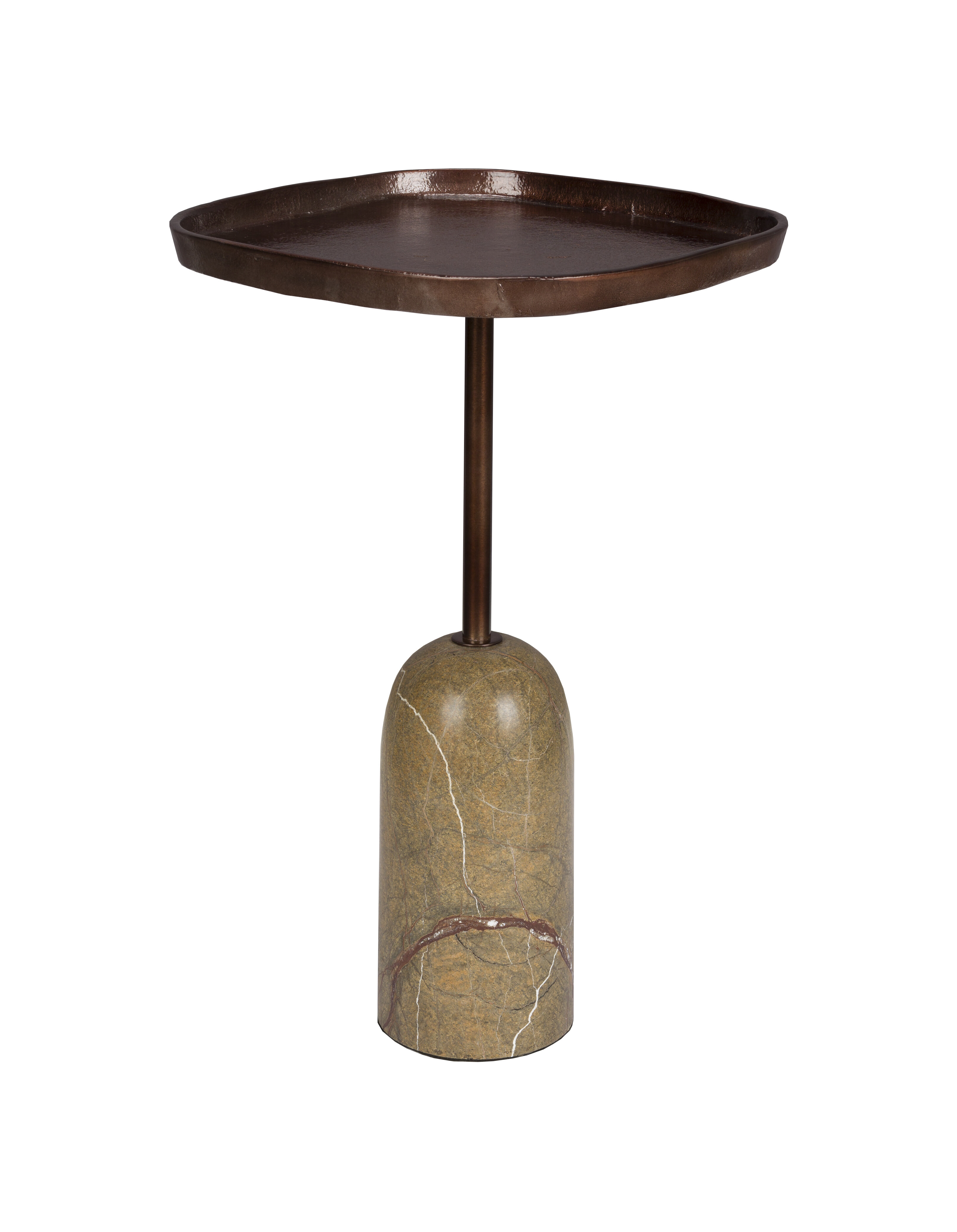 Dutchbone Bijzettafel 'Rimo' Marmer, 35 x 35cm