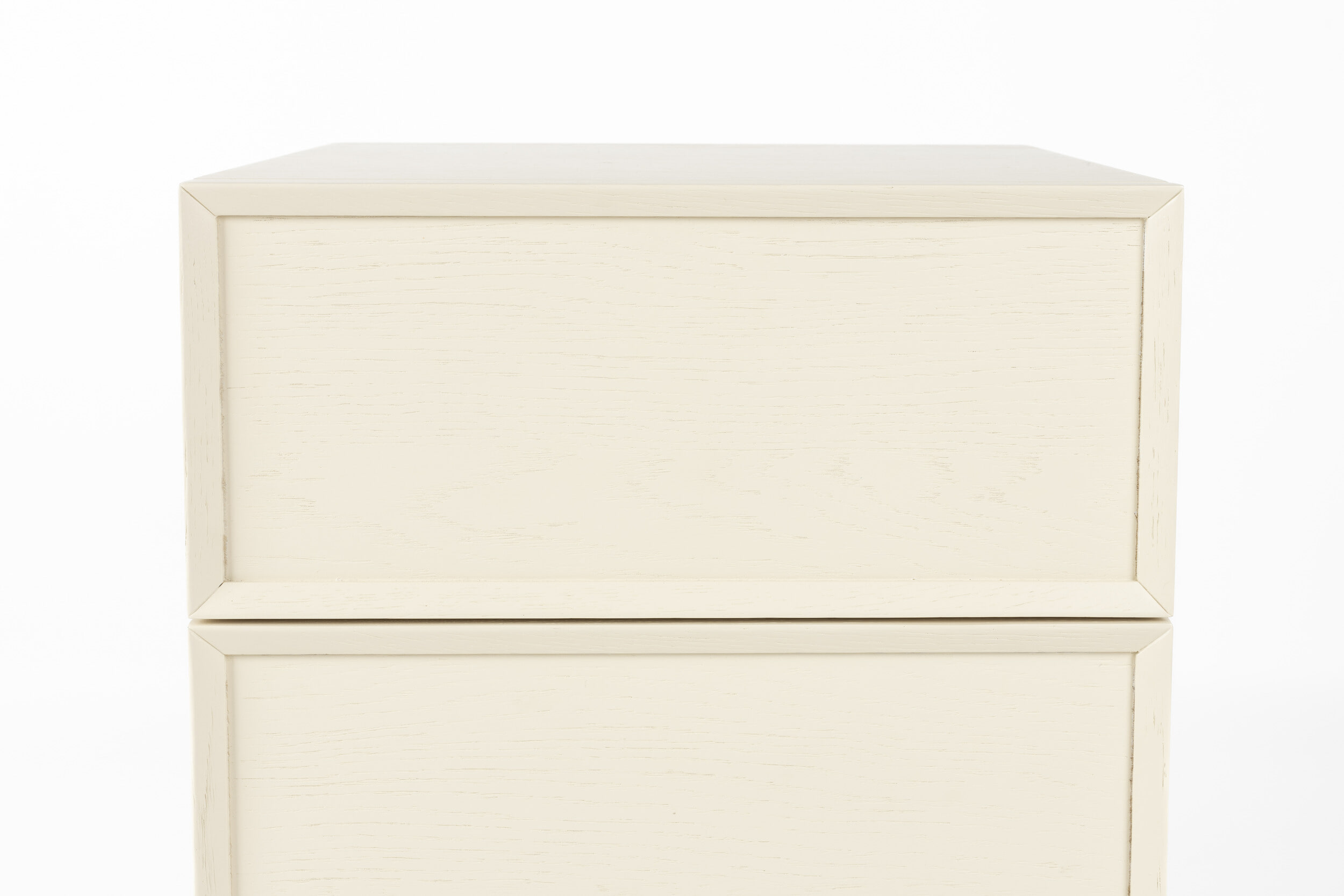 Zuiver Bijzettafel/Nachtkastje 'June' Eiken, Met 2 laden