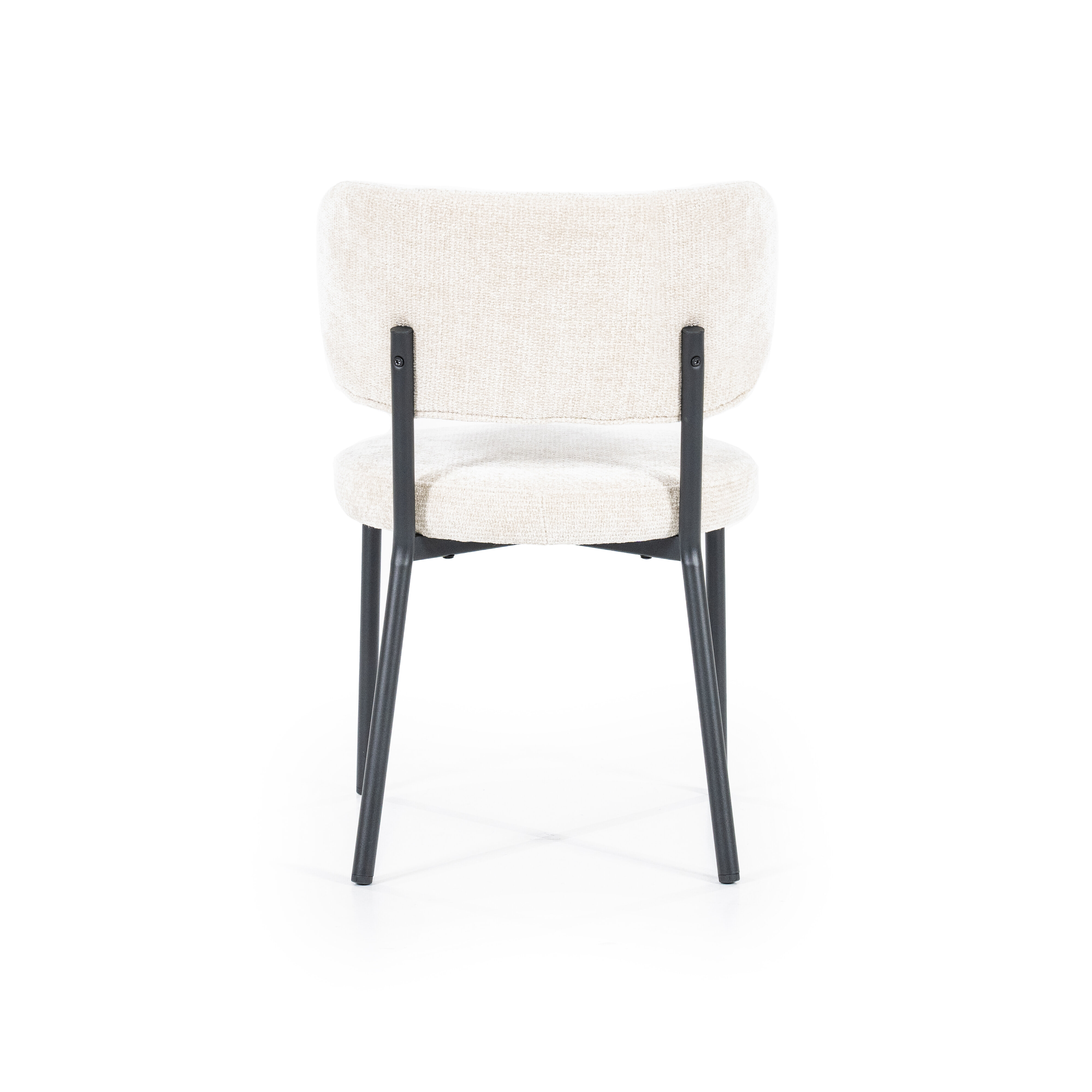 By-Boo Eetkamerstoel 'Oasis' Chenille, kleur Beige