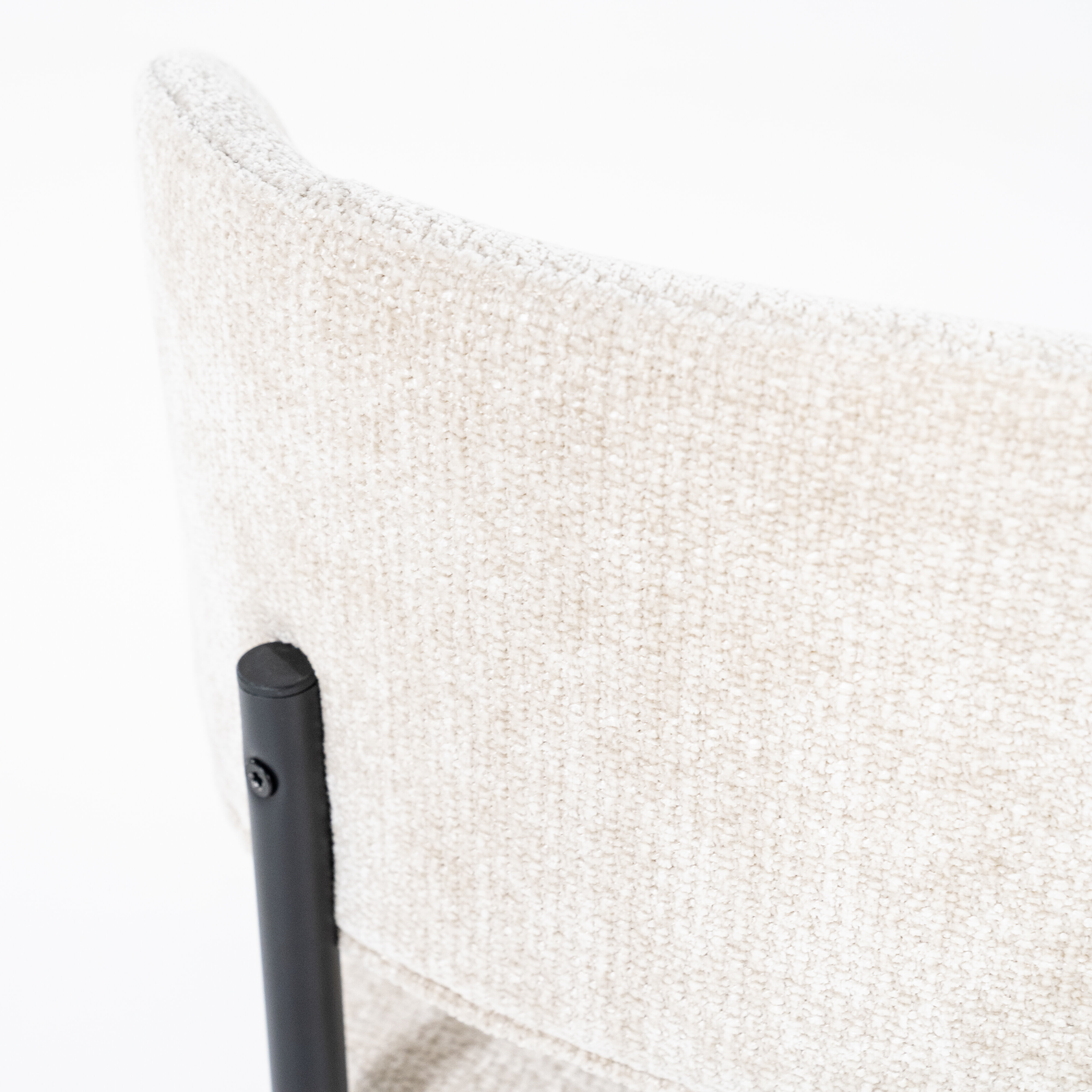 By-Boo Eetkamerstoel 'Oasis' Chenille, kleur Beige