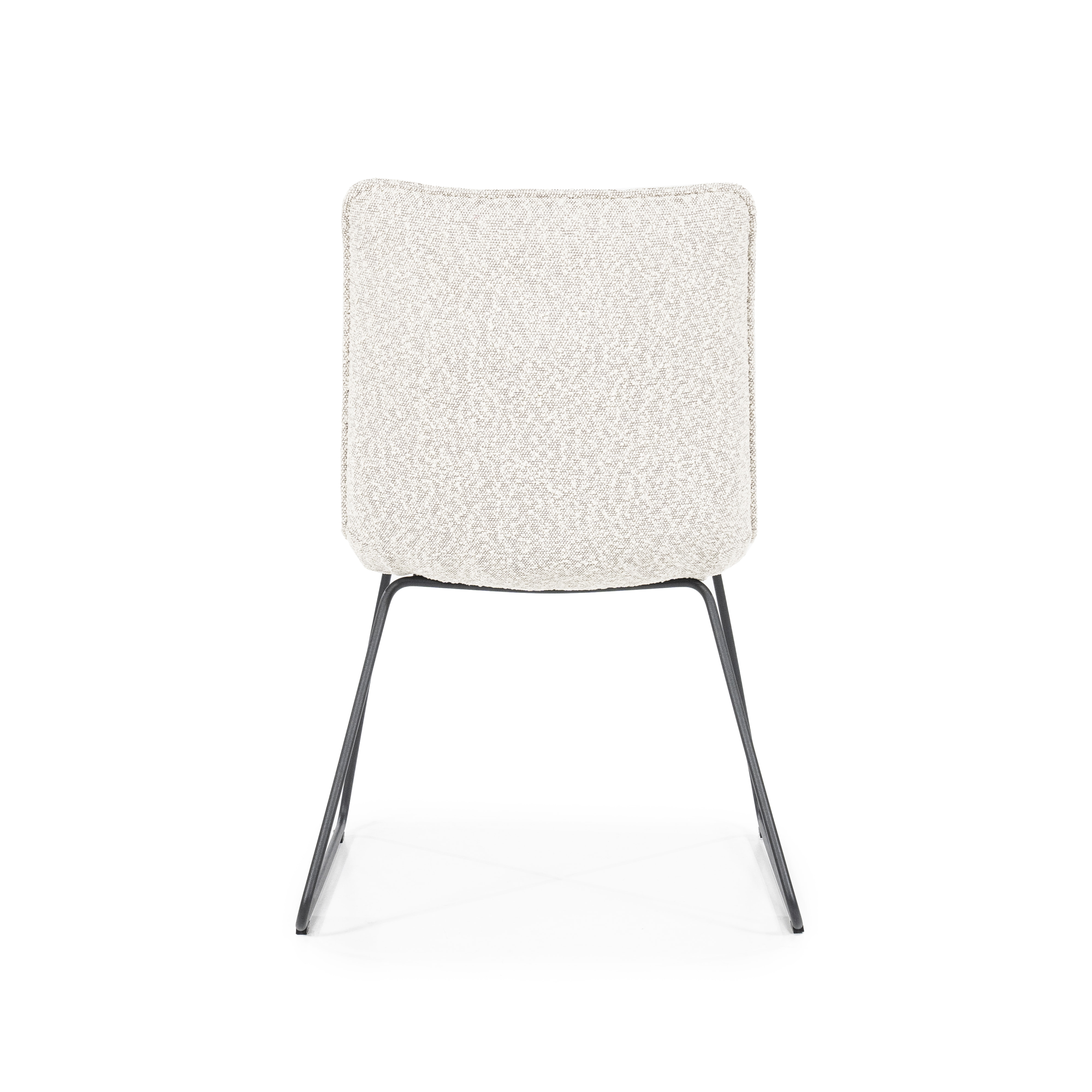By-Boo Eetkamerstoel 'Sella' Bouclé, kleur Beige