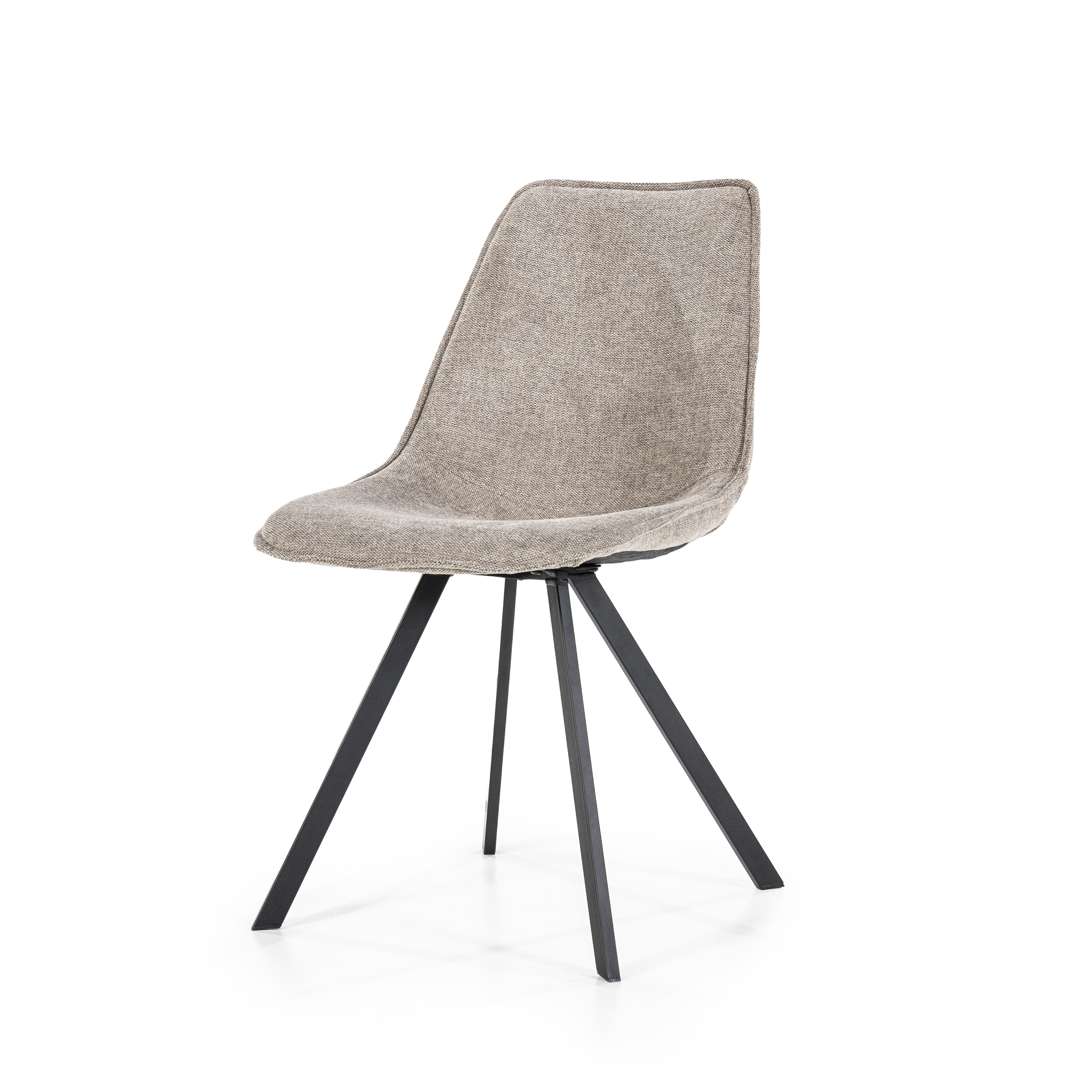 By-Boo Eetkamerstoel 'Boy' kleur Taupe