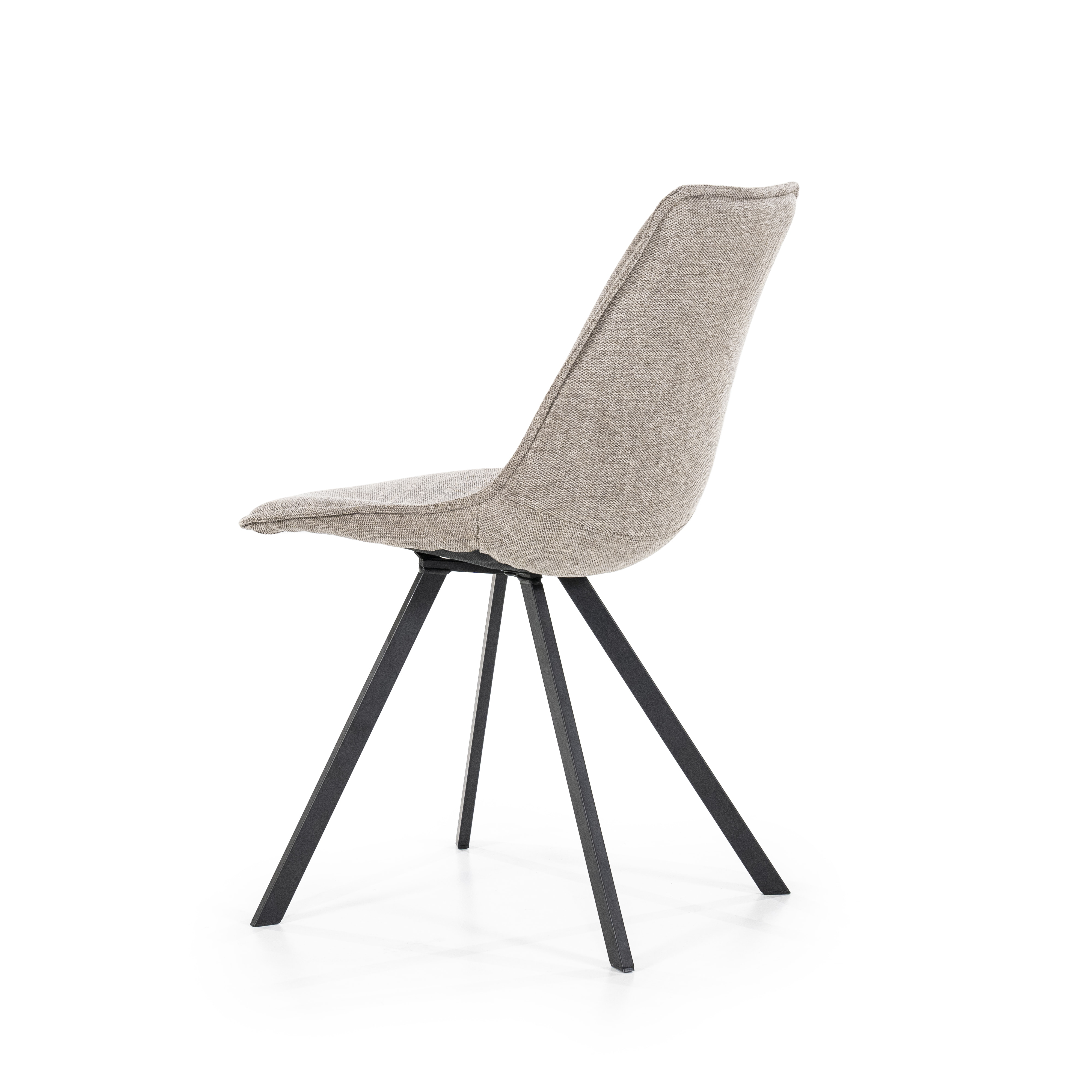 By-Boo Eetkamerstoel 'Boy' kleur Taupe
